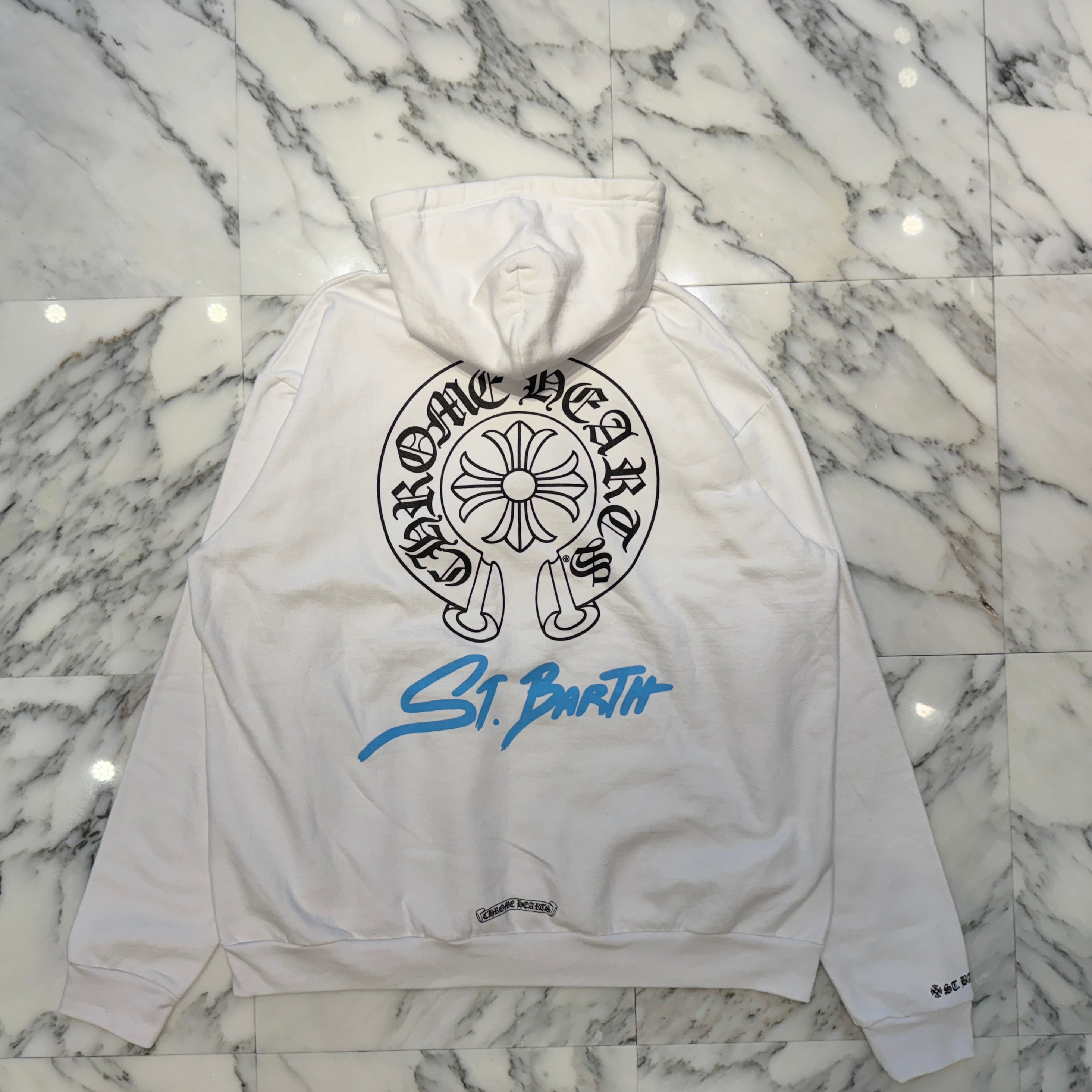 CHROME HEARTS St.Barth Limited Horseshoe Pullover Hoodie Size XL クロムハーツ セントバース限定 ホースシュー プルオーバーフーディ サイズXL