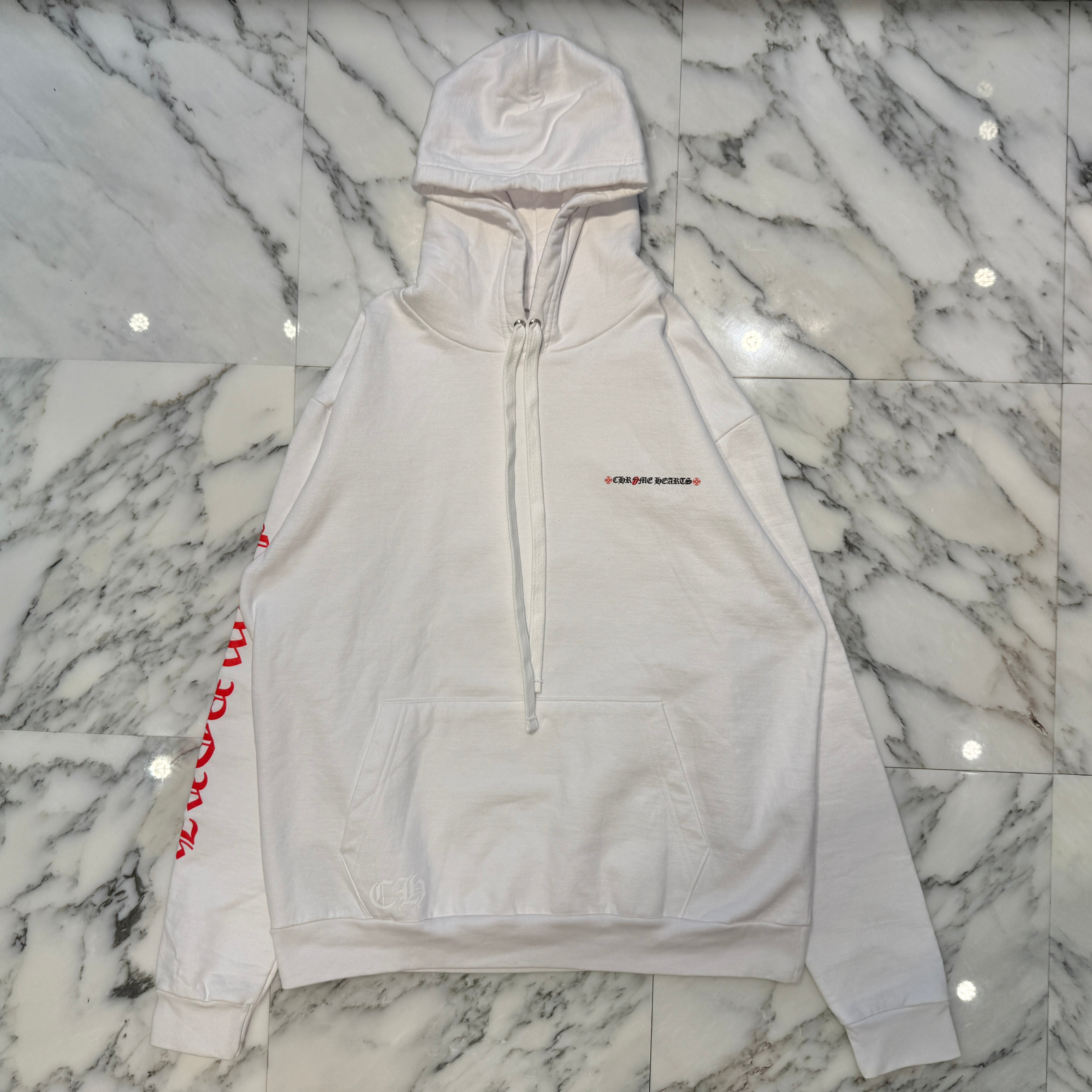 CHROME HEARTS × The Rolling Stones New York Limited Lip & Tan Pullover Hoodie Size M クロムハーツ × ローリングストーンズ ニューヨーク限定 リップアンドタン プルオーバー フーディ サイズM