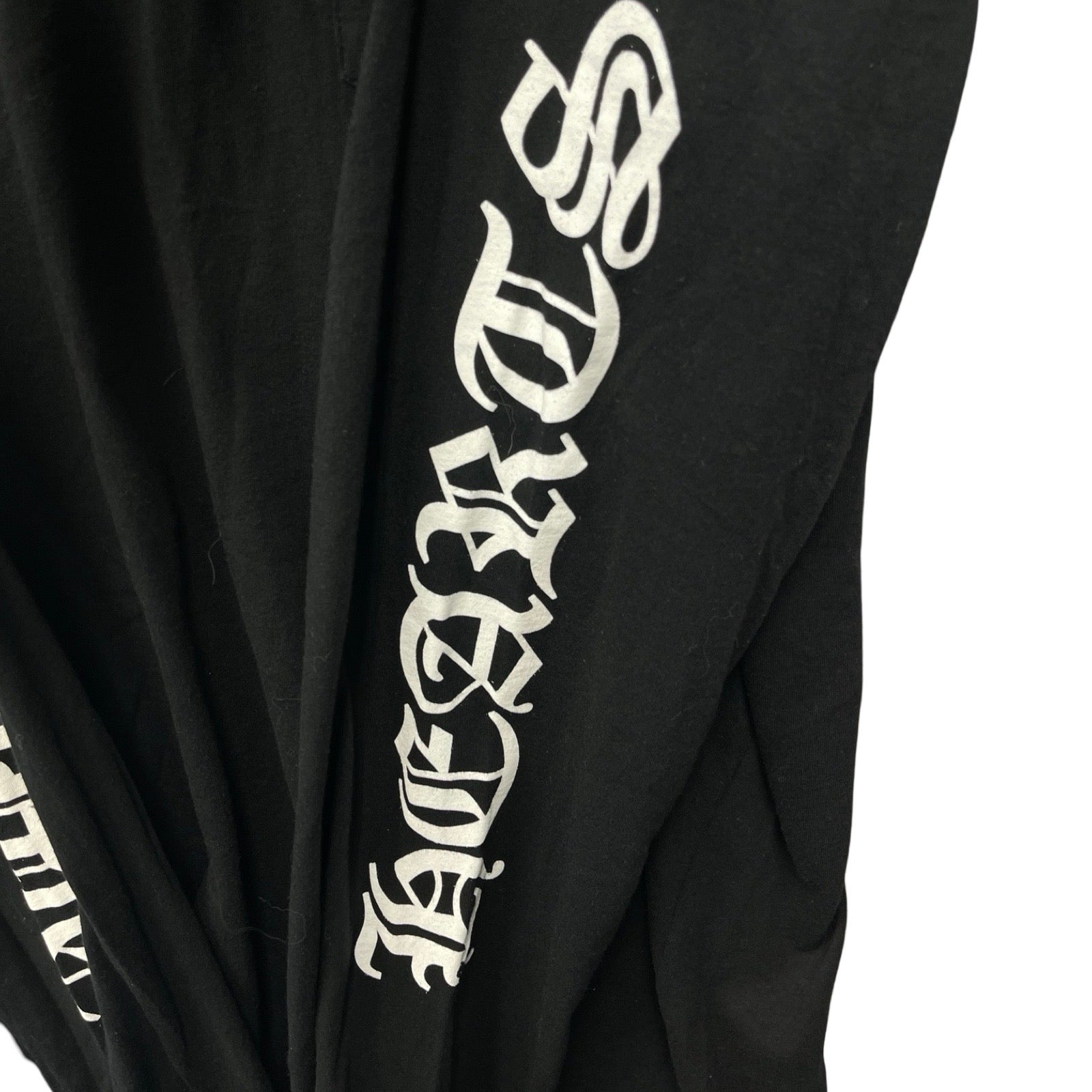 CHROME HEARTS Neck Logo Long Sleeve Tee Size L