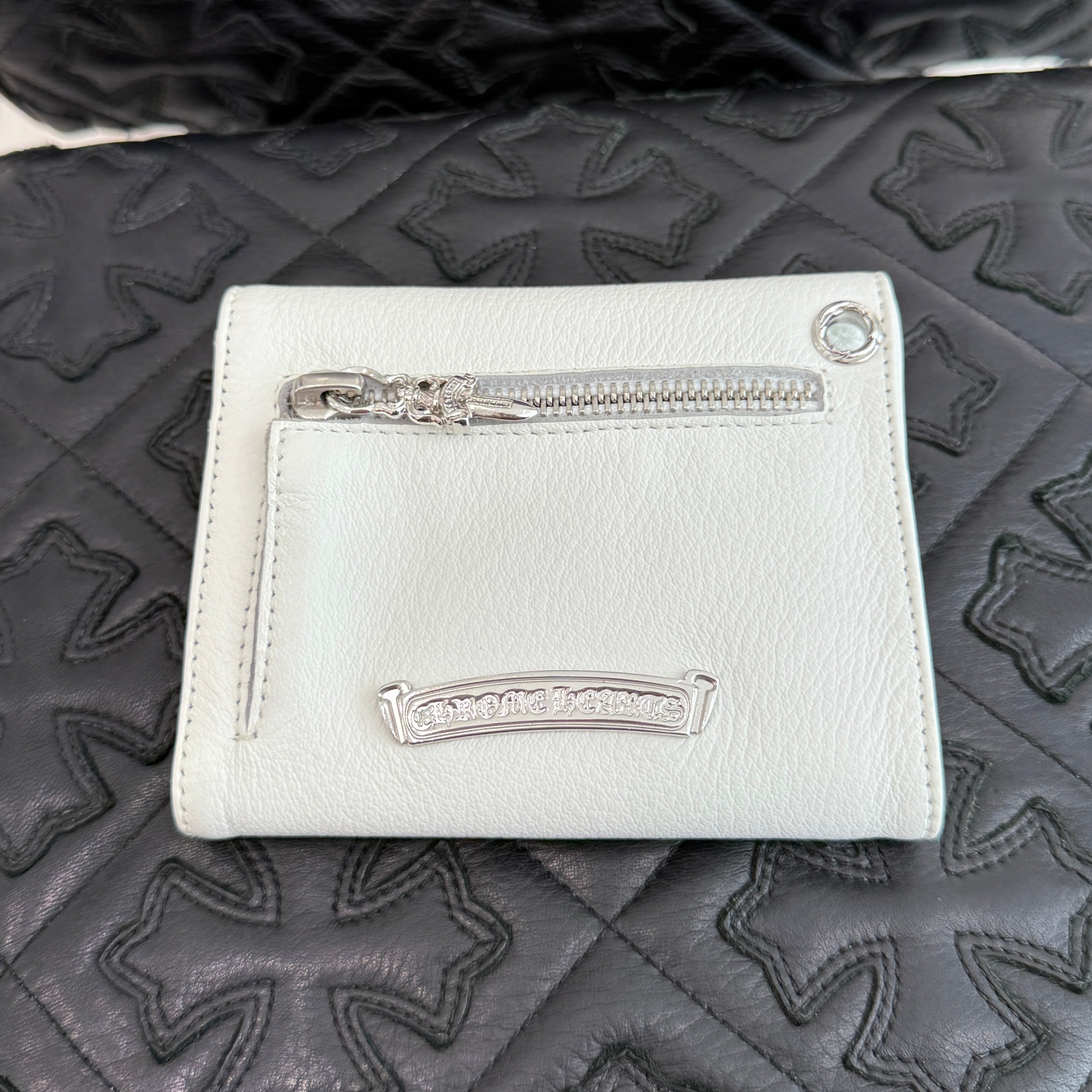 CHROME HEARTS Wave Mini Cross Ball Wallet クロムハーツ ウェイブミニ クロスボール ウォレット