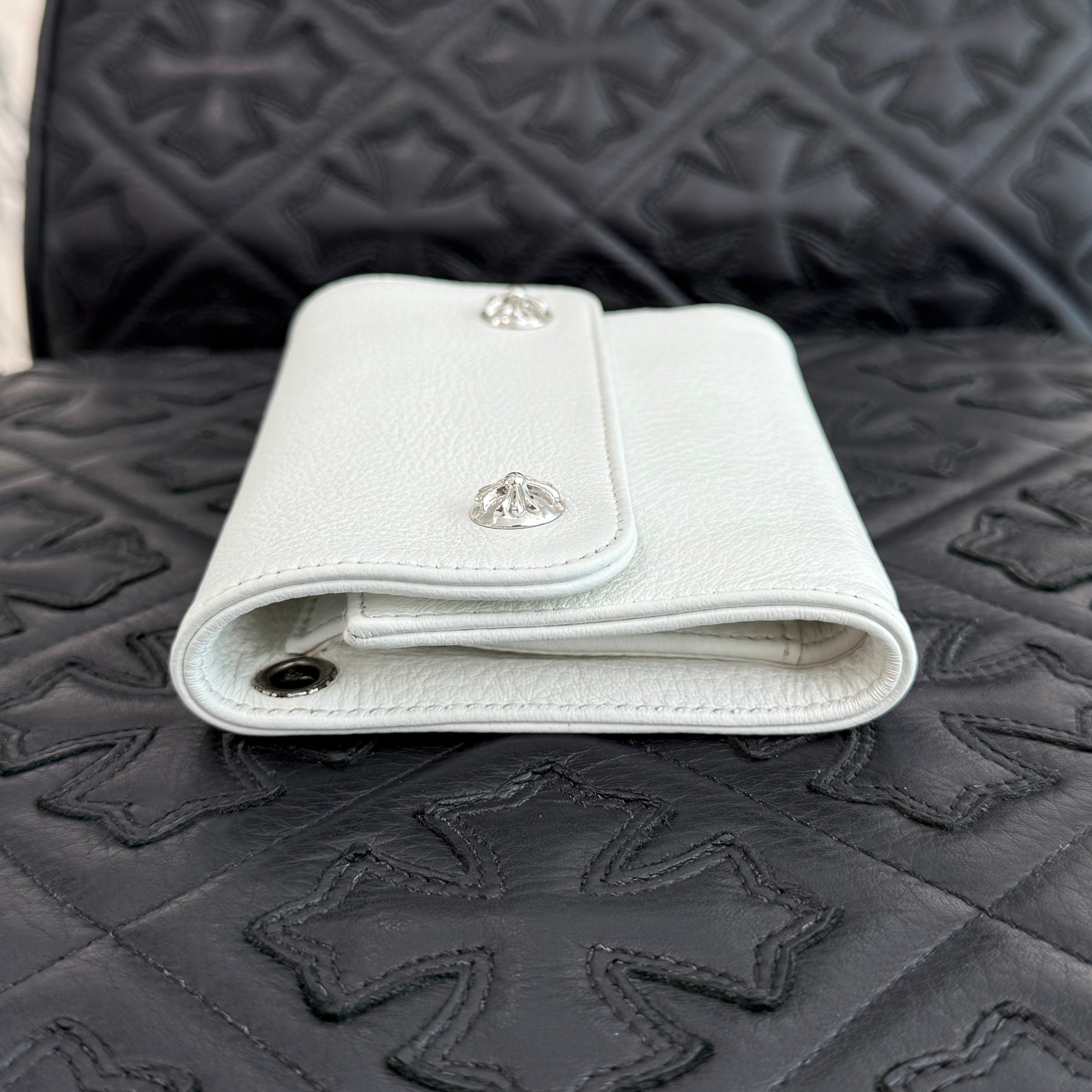 CHROME HEARTS Wave Mini Cross Ball Wallet クロムハーツ ウェイブミニ クロスボール ウォレット