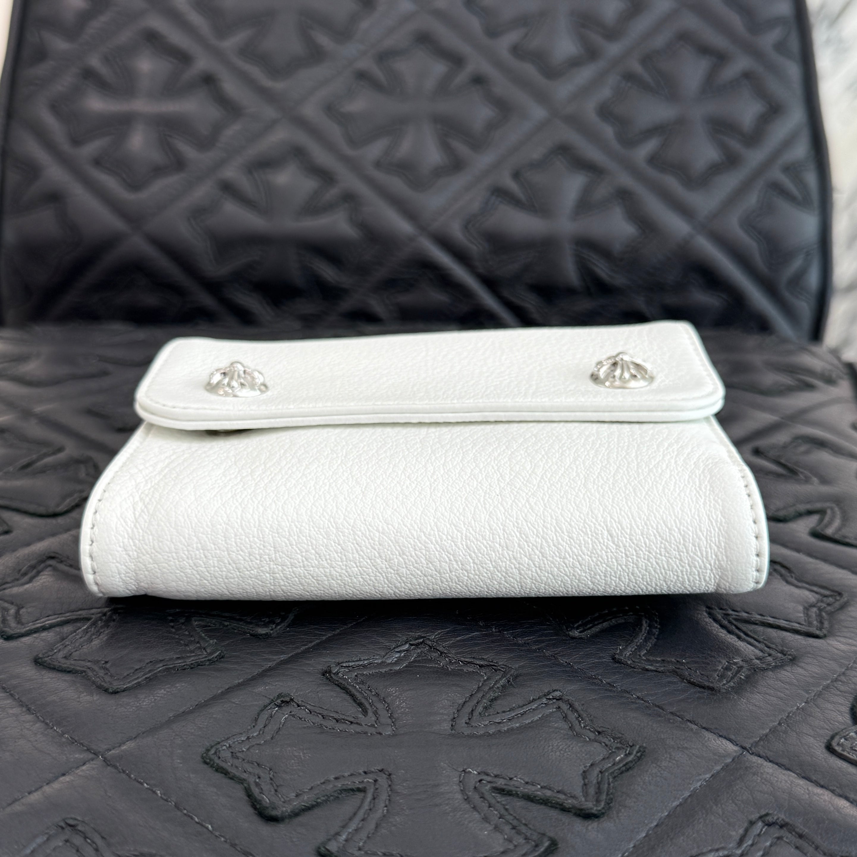 CHROME HEARTS Wave Mini Cross Ball Wallet クロムハーツ ウェイブミニ クロスボール ウォレット