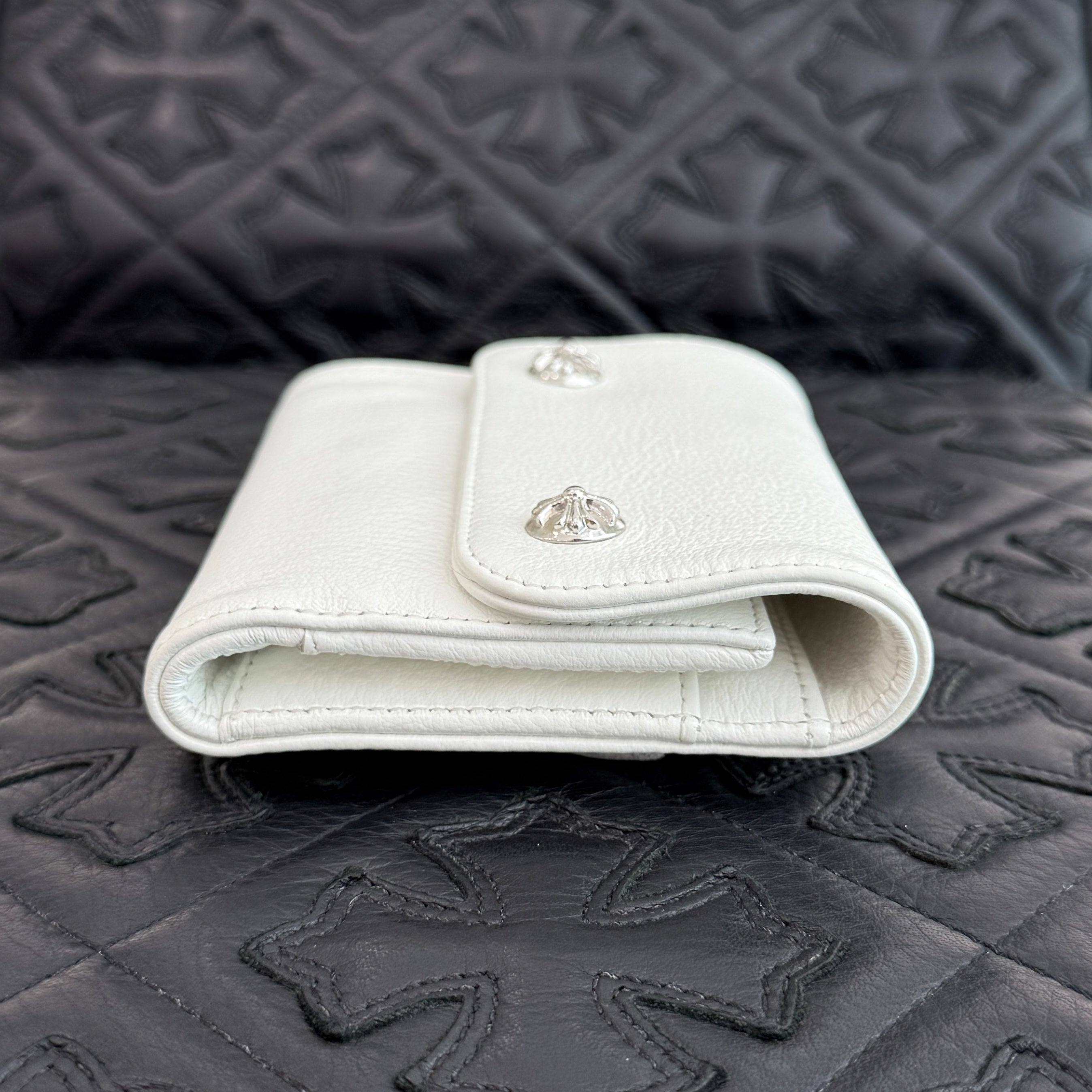 CHROME HEARTS Wave Mini Cross Ball Wallet クロムハーツ ウェイブミニ クロスボール ウォレット