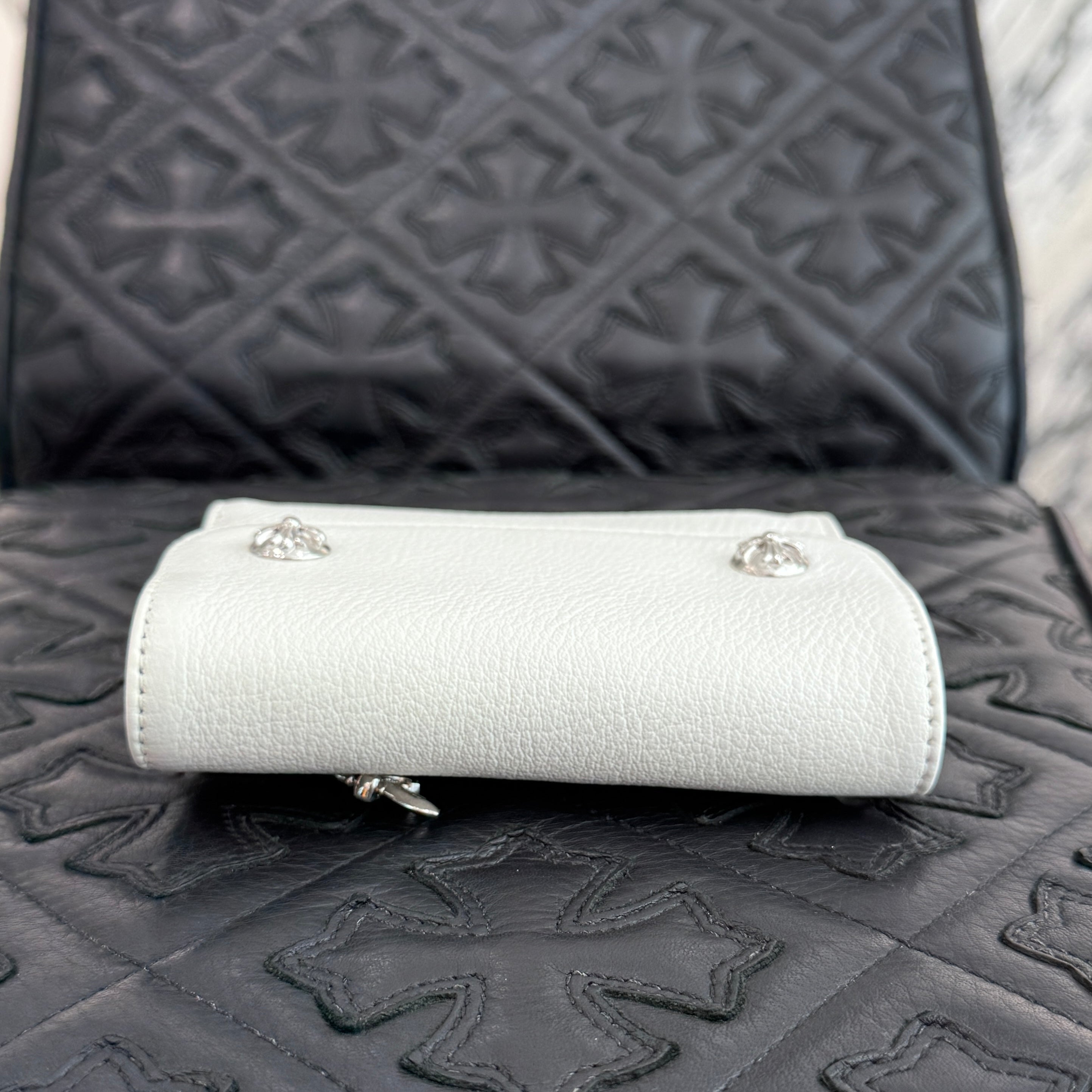 CHROME HEARTS Wave Mini Cross Ball Wallet クロムハーツ ウェイブミニ クロスボール ウォレット