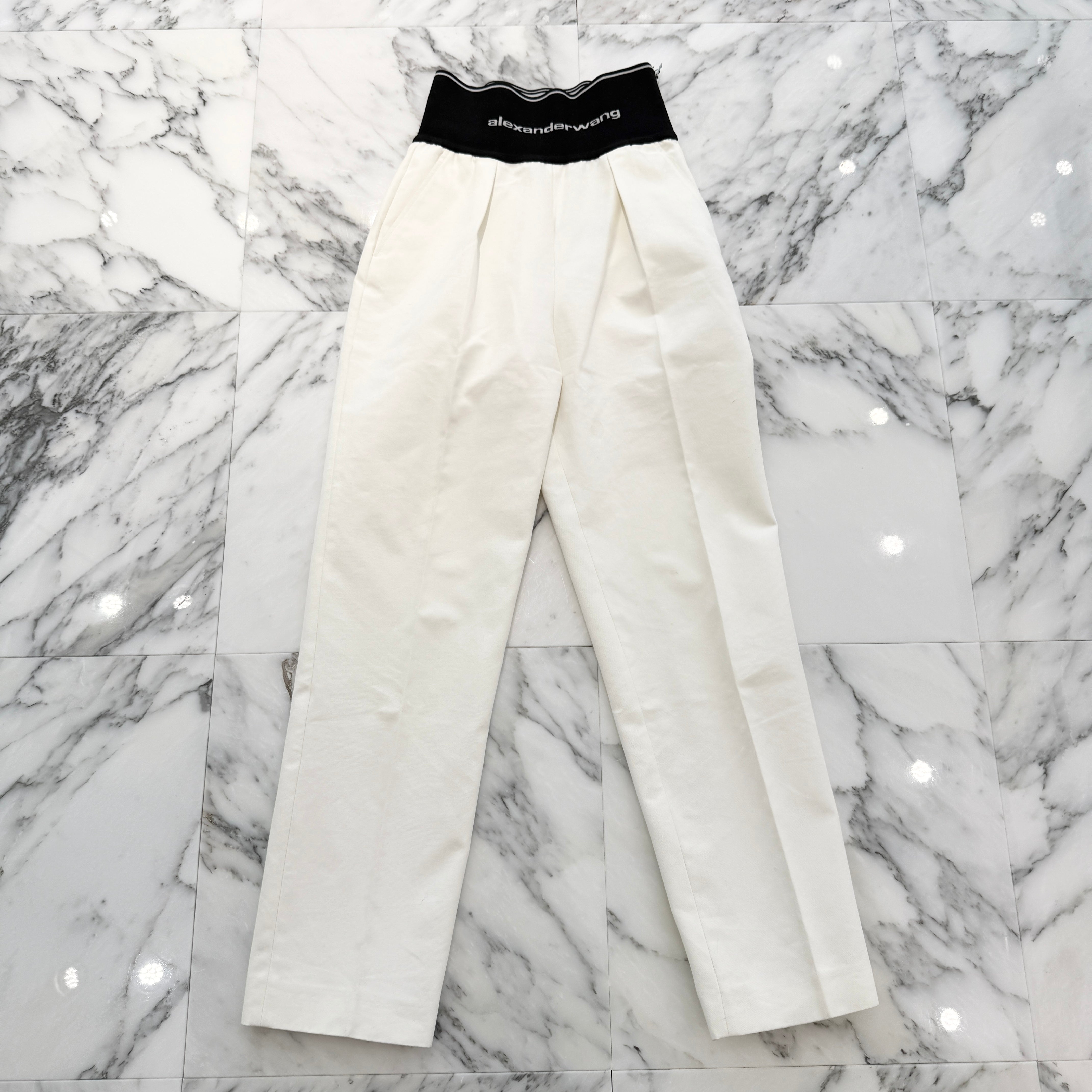 Alexander Wang 2023SS Wide Tailored Pants 1WC1224426 Size 0 アレキサンダーワン ワイド テーラード パンツ サイズ0