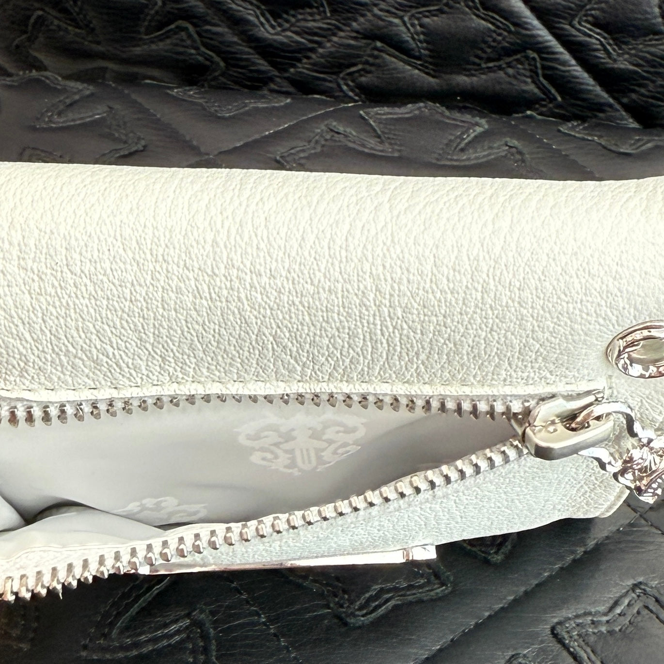 CHROME HEARTS Wave Mini Cross Ball Wallet クロムハーツ ウェイブミニ クロスボール ウォレット