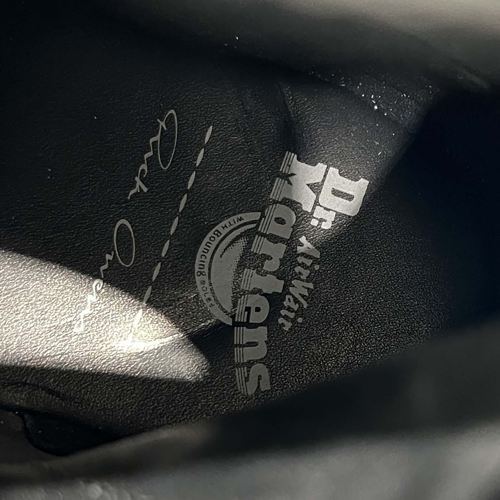 Rick Owens × Dr.Martens 1460 QUAD SOLE MEGALACE Boot DW02E68128001 Size UK6(25.0cm) リックオウエンス×ドクターマーチン 1460 クアッドソール メガレースブーツ サイズUK6(25.0cm)