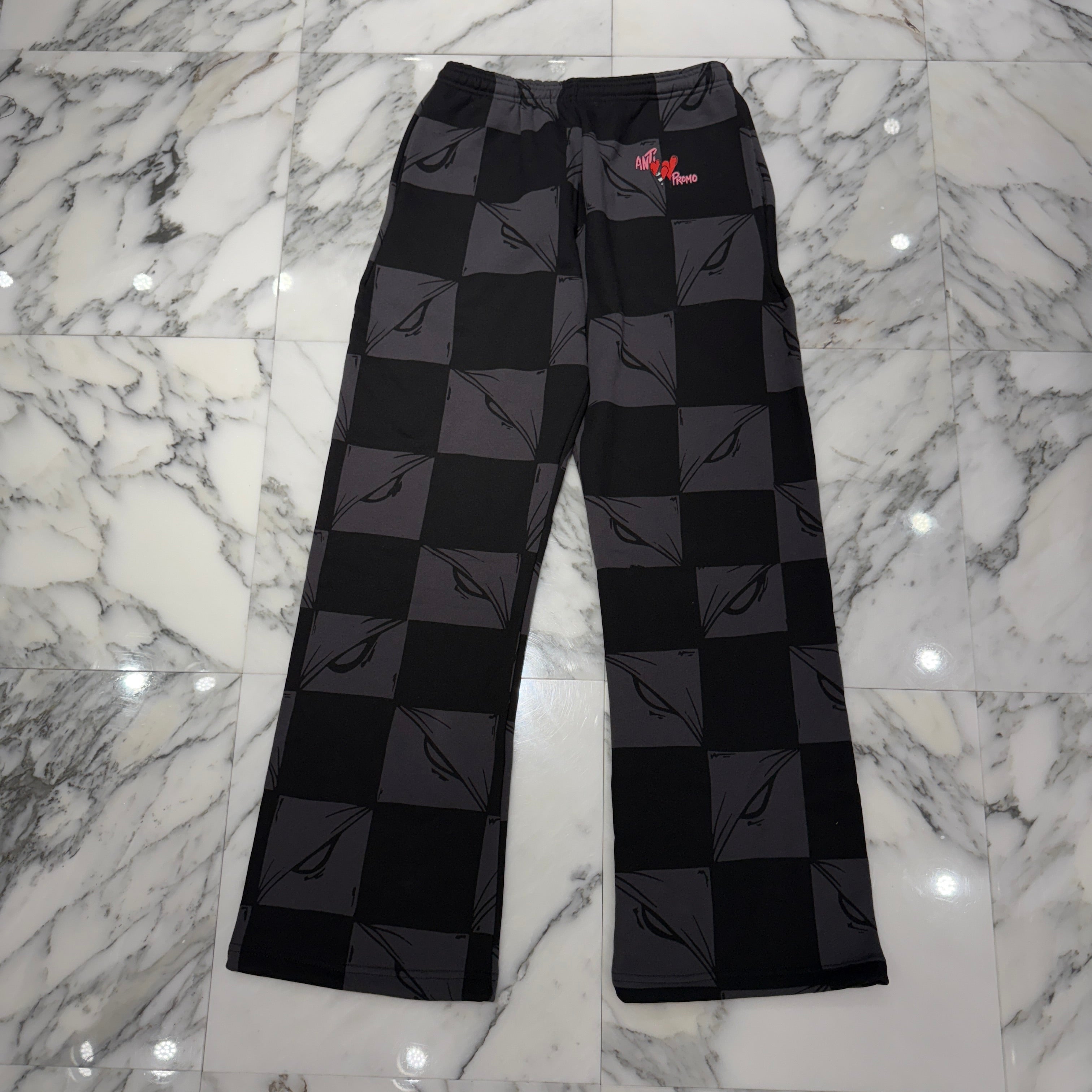 MATTY BOY 2025SS NY Exclusive ANTI PROMO 99 Eyes Sweat Long Pants Size M マッティボーイ ニューヨーク限定 アンティ プロモ 99アイズ スウェット ロングパンツ サイズM