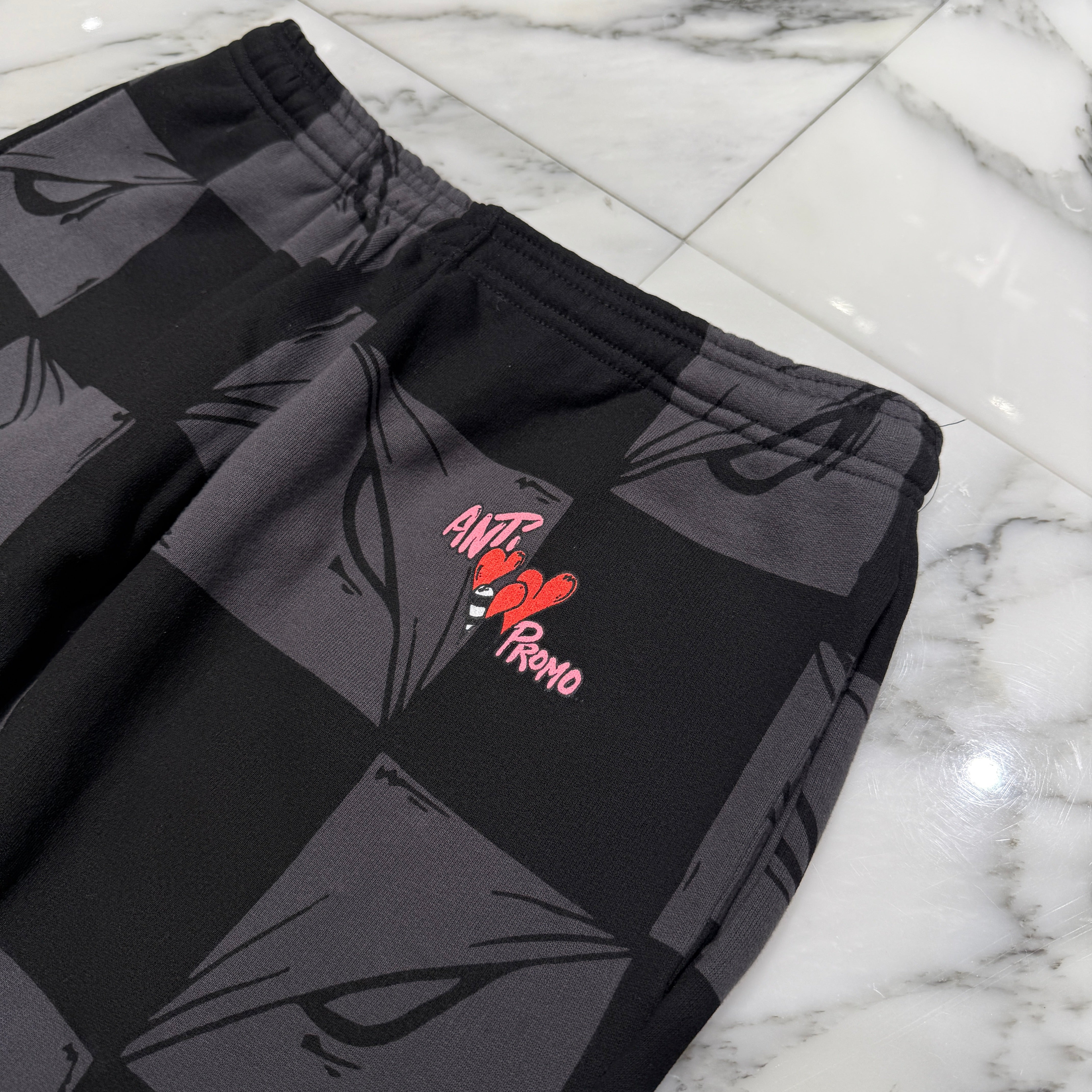 MATTY BOY 2025SS NY Exclusive ANTI PROMO 99 Eyes Sweat Long Pants Size M マッティボーイ ニューヨーク限定 アンティ プロモ 99アイズ スウェット ロングパンツ サイズM