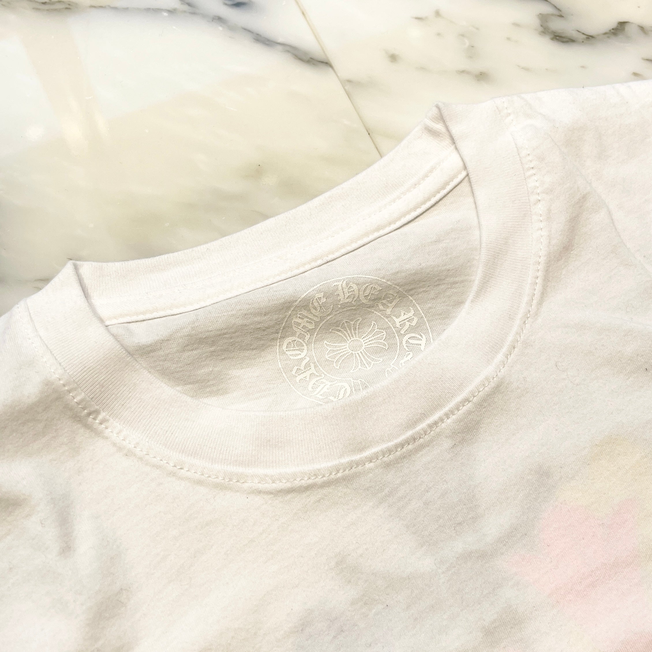 CHROME HEARTS 2021SS MLTCOL CEM CRS Long Sleeve Tee Size M クロムハーツ マルチカラー セメタリークロス ロングスリーブTシャツ サイズM