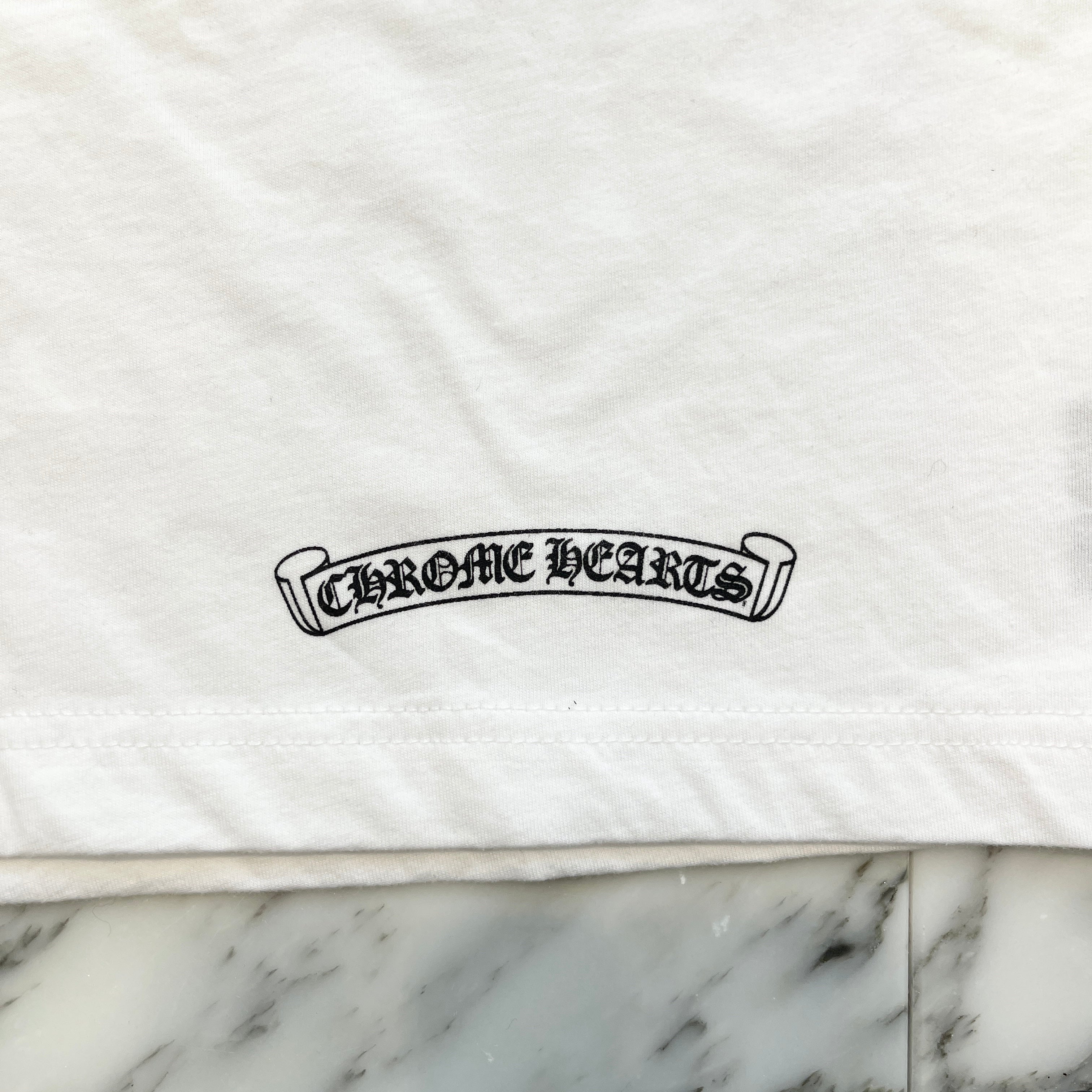 CHROME HEARTS 2021SS MLTCOL CEM CRS Long Sleeve Tee Size M クロムハーツ マルチカラー セメタリークロス ロングスリーブTシャツ サイズM