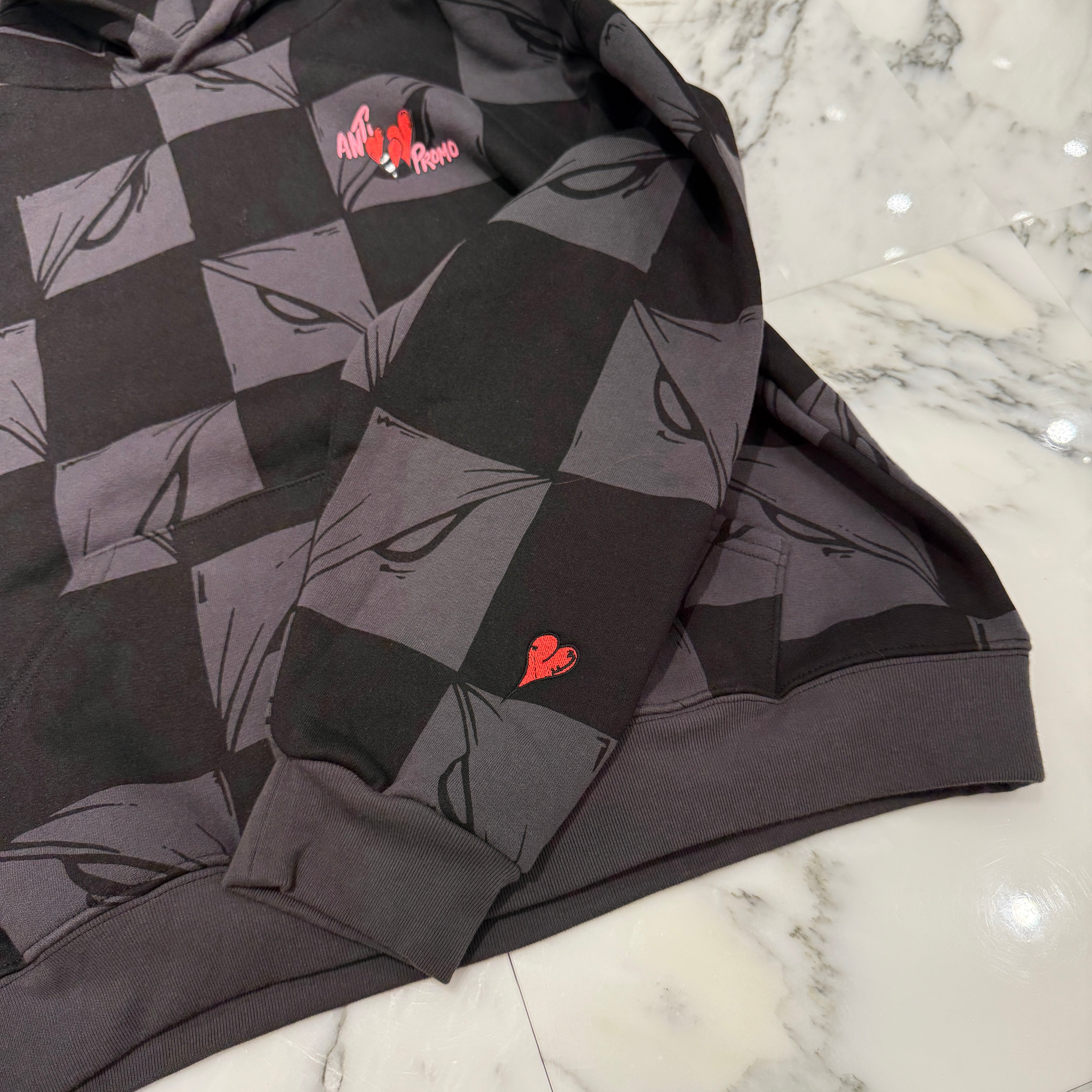 MATTY BOY 2025SS NY Exclusive ANTI PROMO 99 Eyes Pullover Hoodie Size M マッティボーイ ニューヨーク限定 アンティ プロモ 99アイズ プルオーバーフーディ サイズM