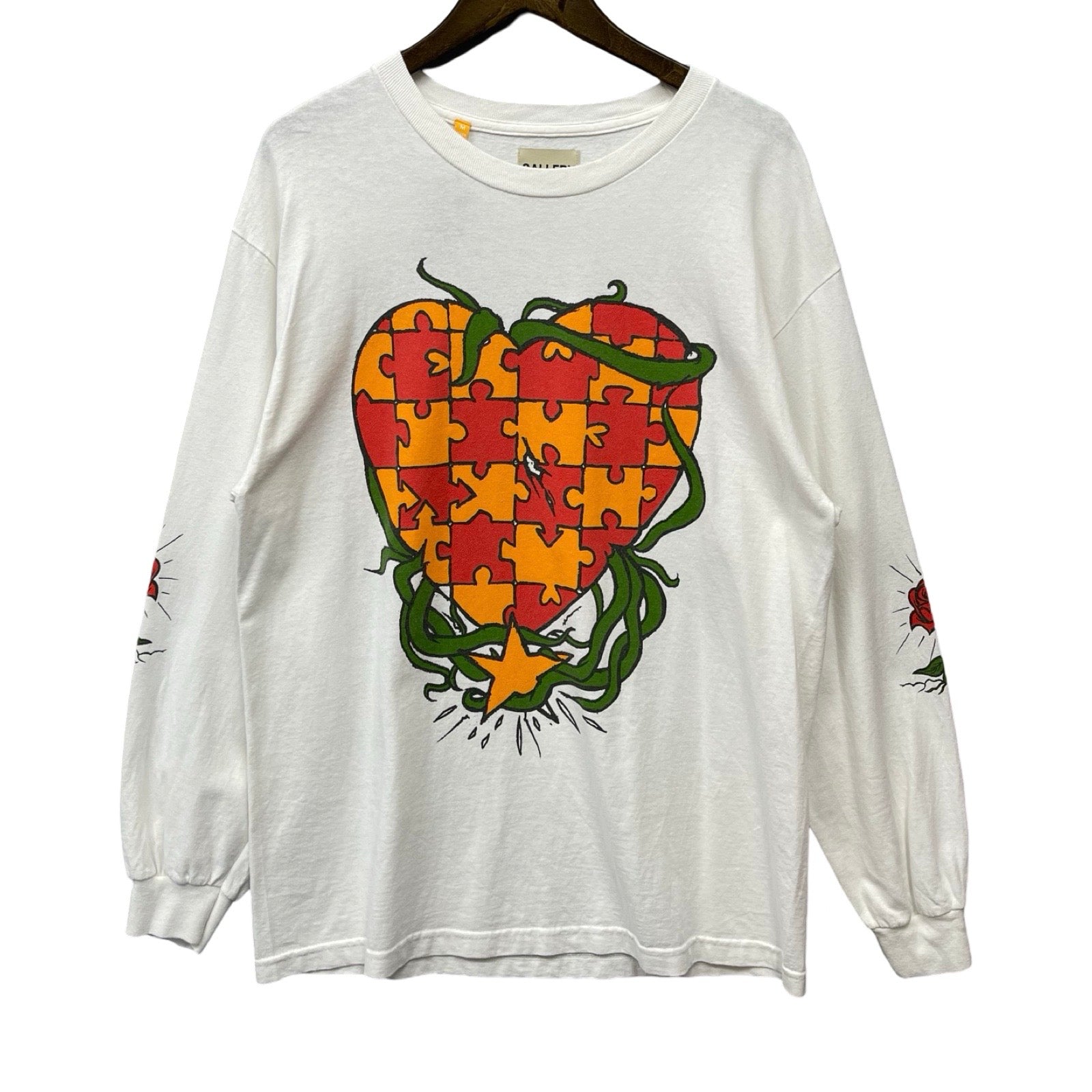 Gallery Dept. 2021AW Puzzle Heart Longsleeve Shirt Size M