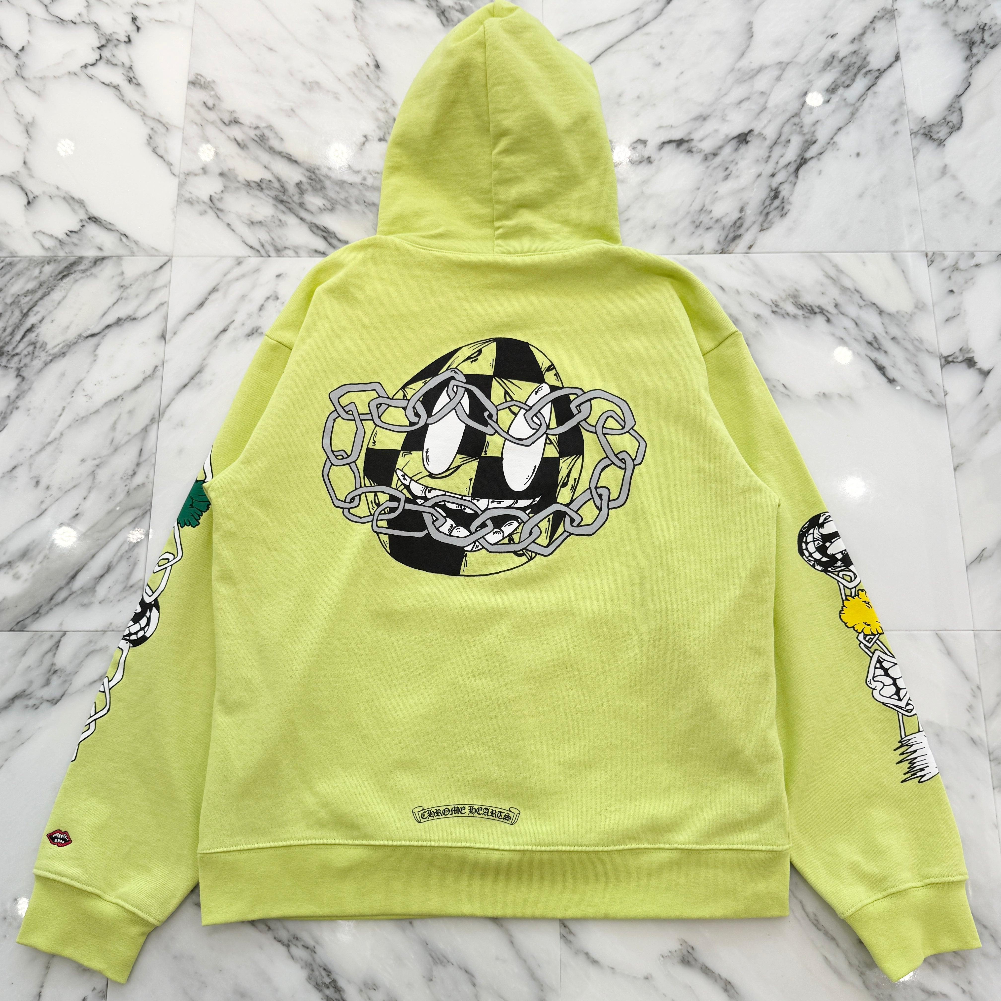 CHROME HEARTS × MATTY BOY 2022AW PPO LINK Pullover Hoodie Size XXL クロムハーツ × マッティボーイ プロリンク プルオーバーフーディー サイズXXL