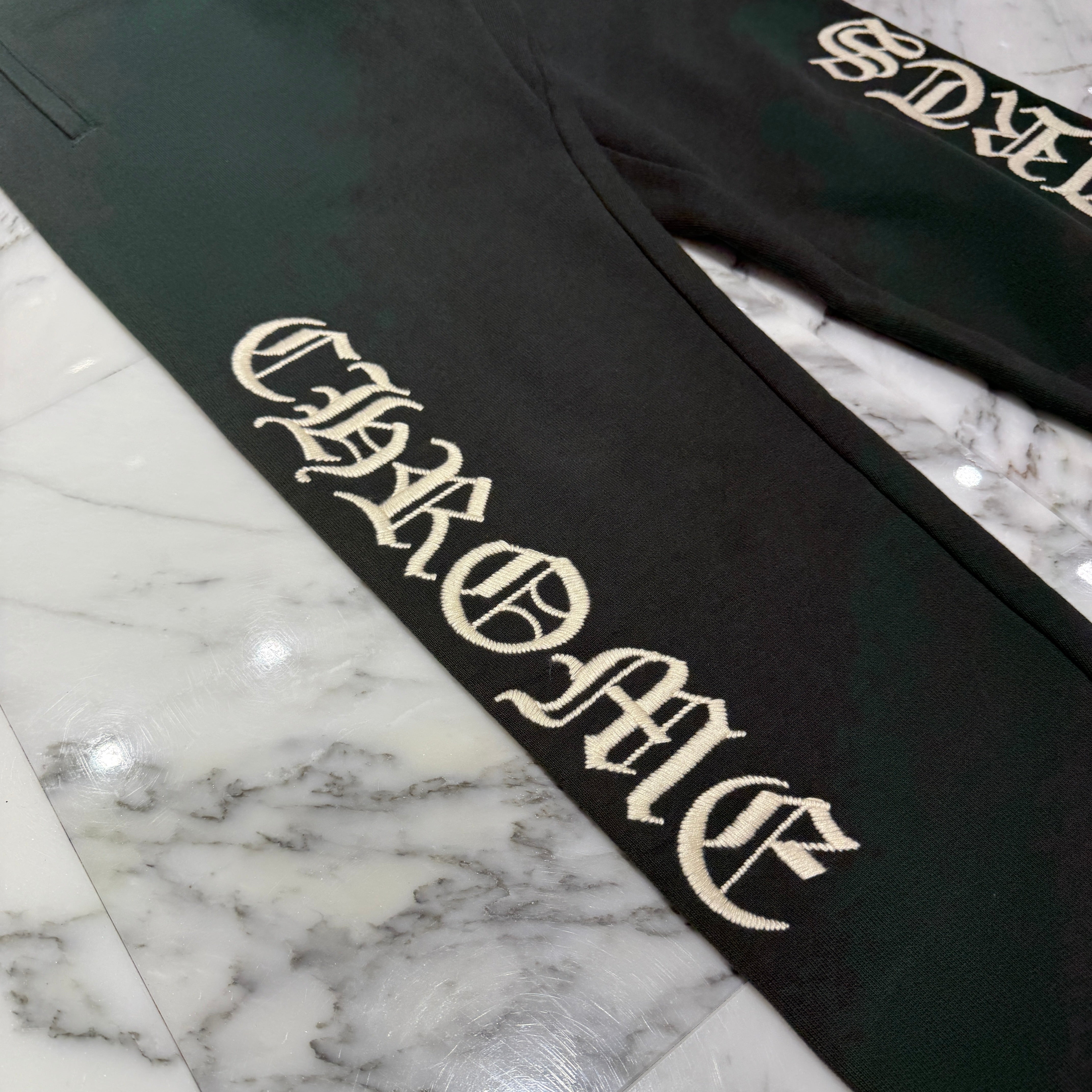 CHROME HEARTS SLO RIDE Logo Embroidery Sweat Long Pants Size M クロムハーツ スローライド ロゴ刺繍 スウェットロングパンツ サイズM