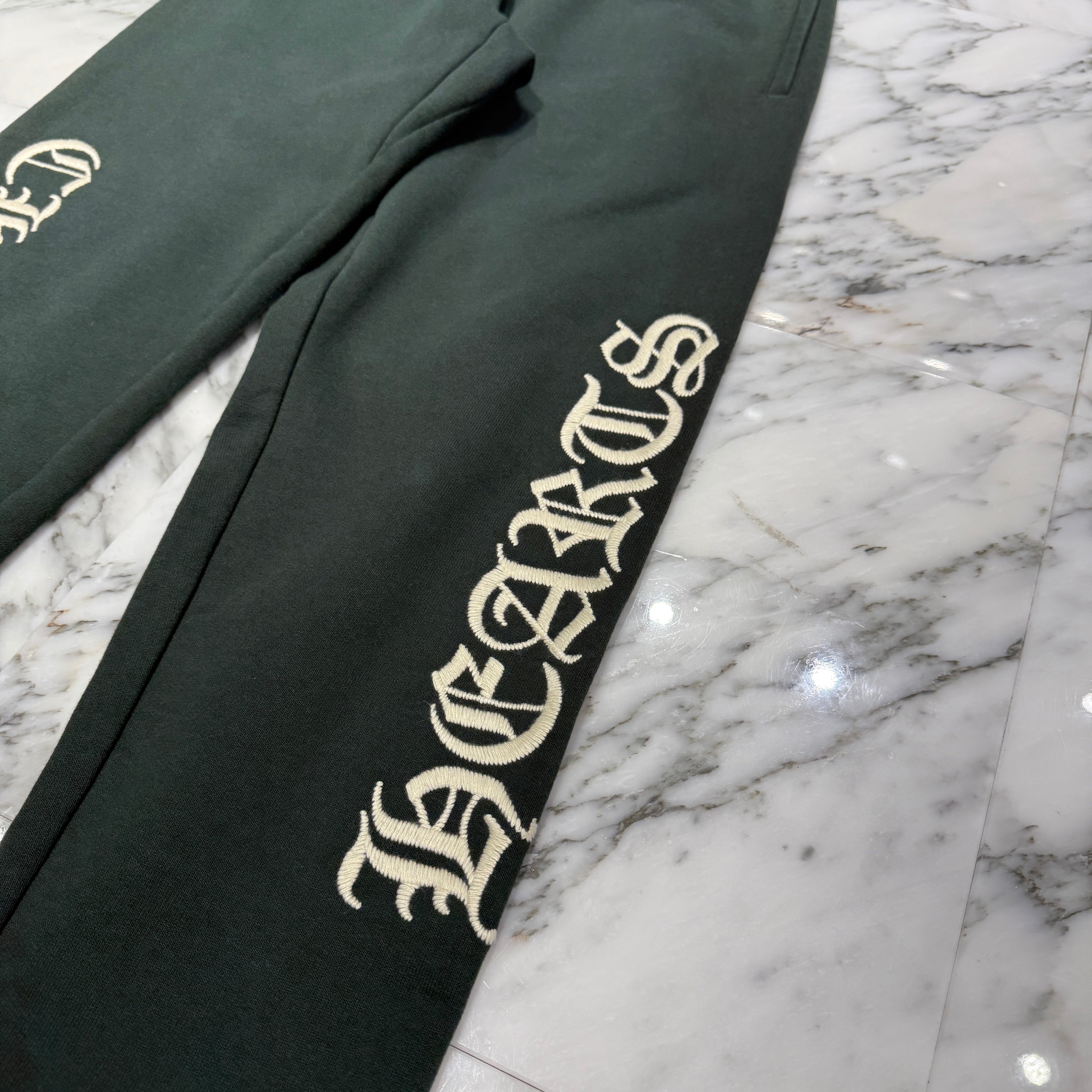 CHROME HEARTS SLO RIDE Logo Embroidery Sweat Long Pants Size M クロムハーツ スローライド ロゴ刺繍 スウェットロングパンツ サイズM