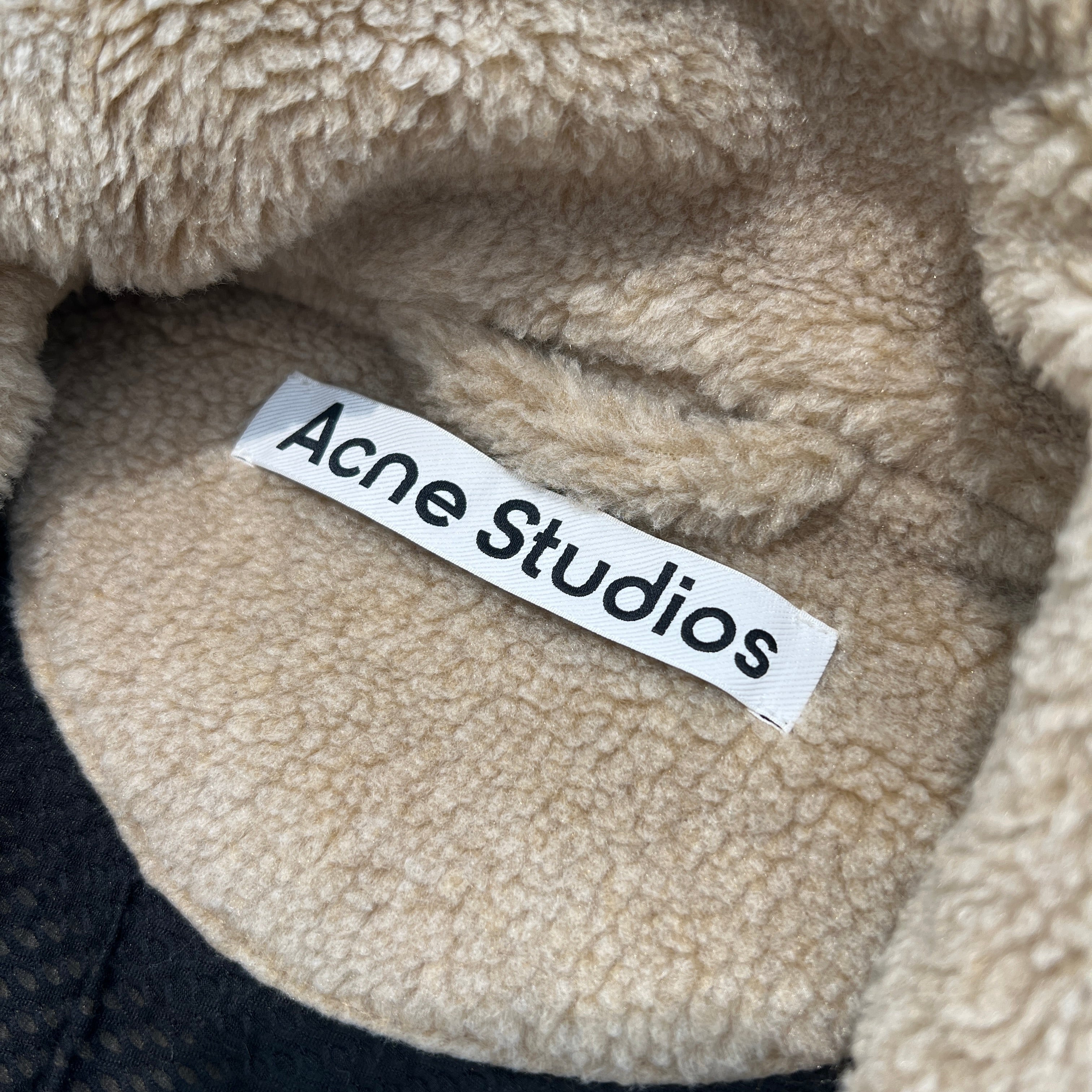 Acne Studios 2025SS Teddy Jacquard Fleece Blouson FN-MN-OUTW001150 Size 46 アクネストゥディオズ テディジャカードフリースブルゾン サイズ46