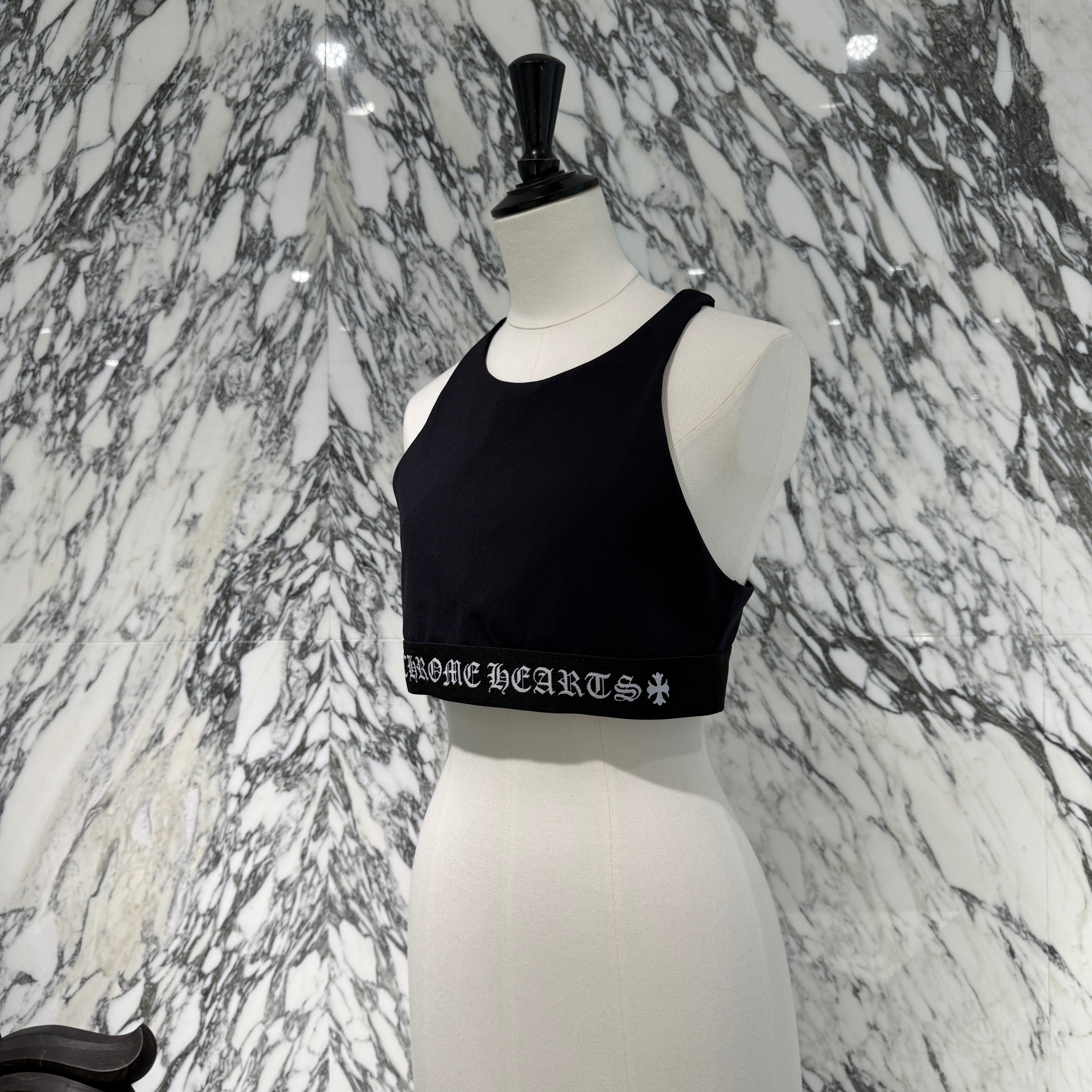 CHROME HEARTS CH Logo YOGA WEAR Sports Bra Size M クロムハーツ CHロゴ ヨガウェア スポーツブラ サイズM