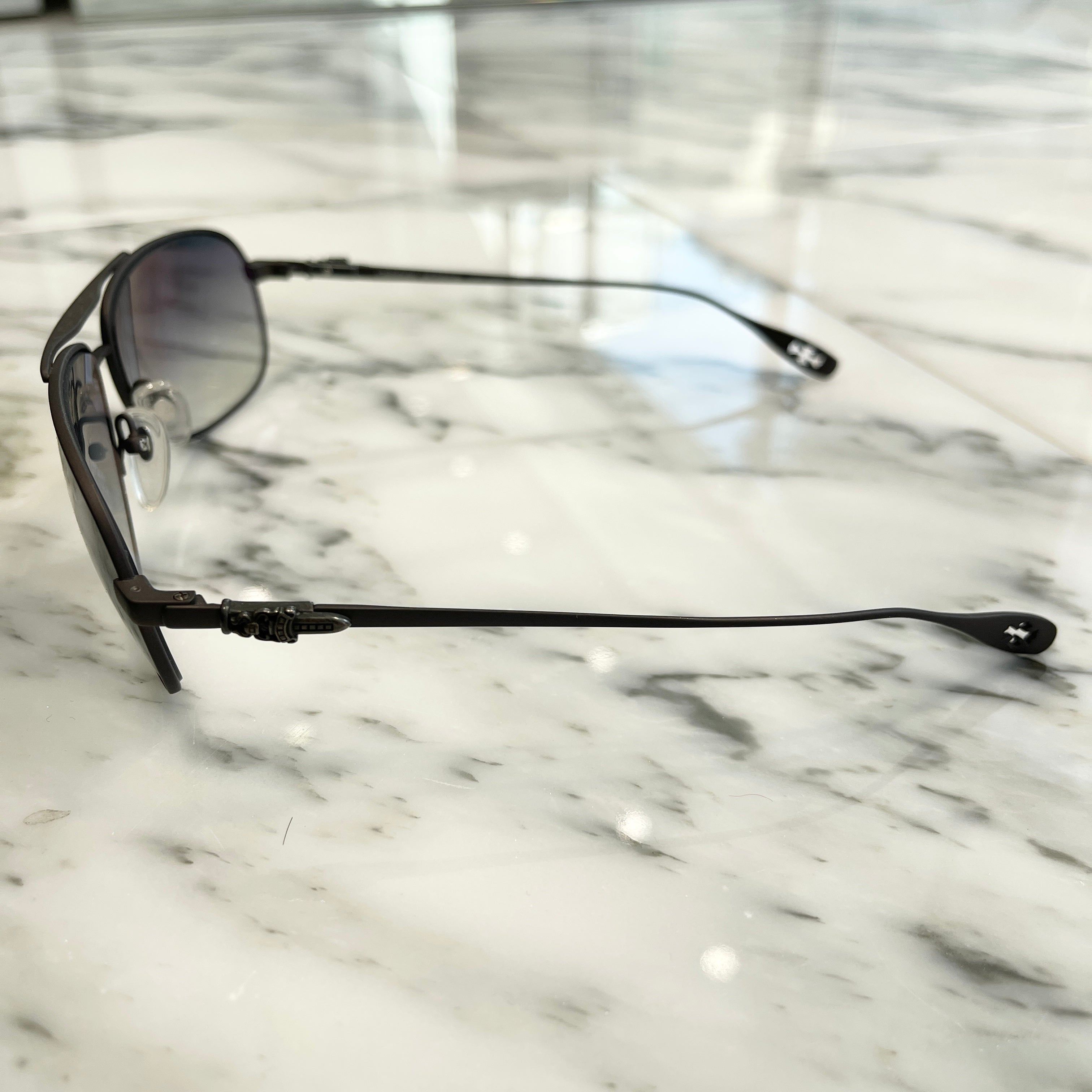 CHROME HEARTS STAINS II Sunglasses Size 65口12-135 クロムハーツ ステイン II サングラス サイズ65口12-135