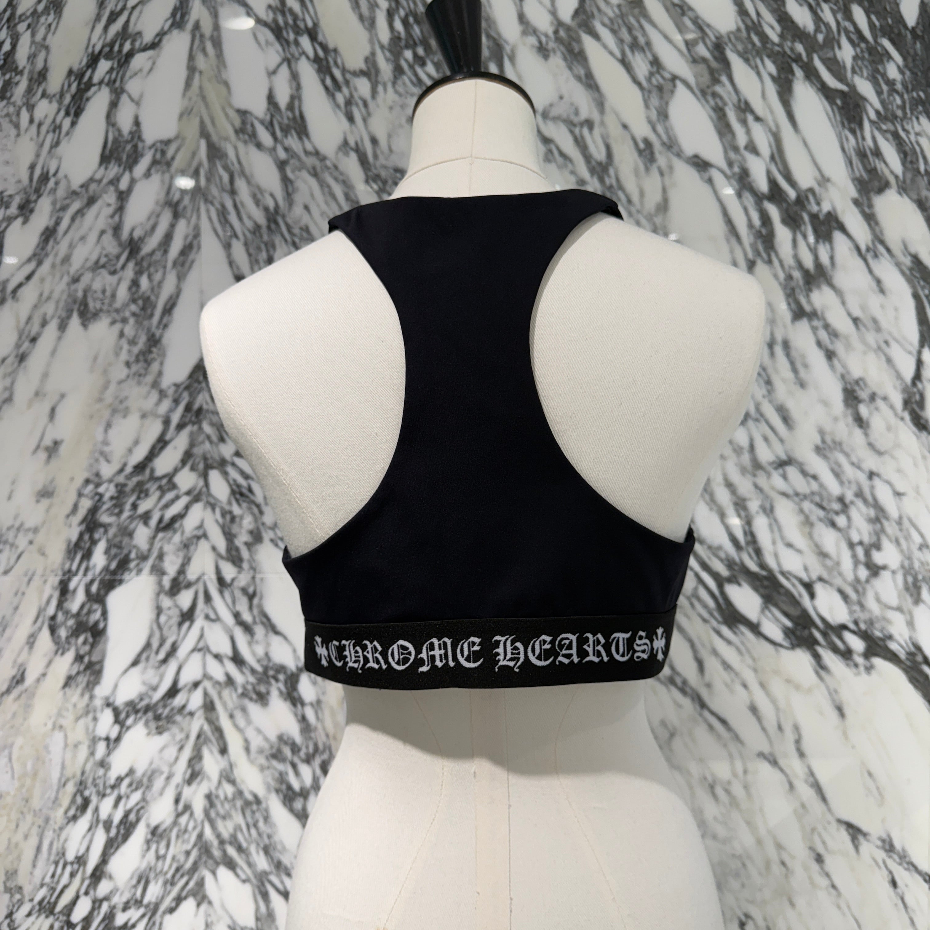 CHROME HEARTS CH Logo YOGA WEAR Sports Bra Size M クロムハーツ CHロゴ ヨガウェア スポーツブラ サイズM