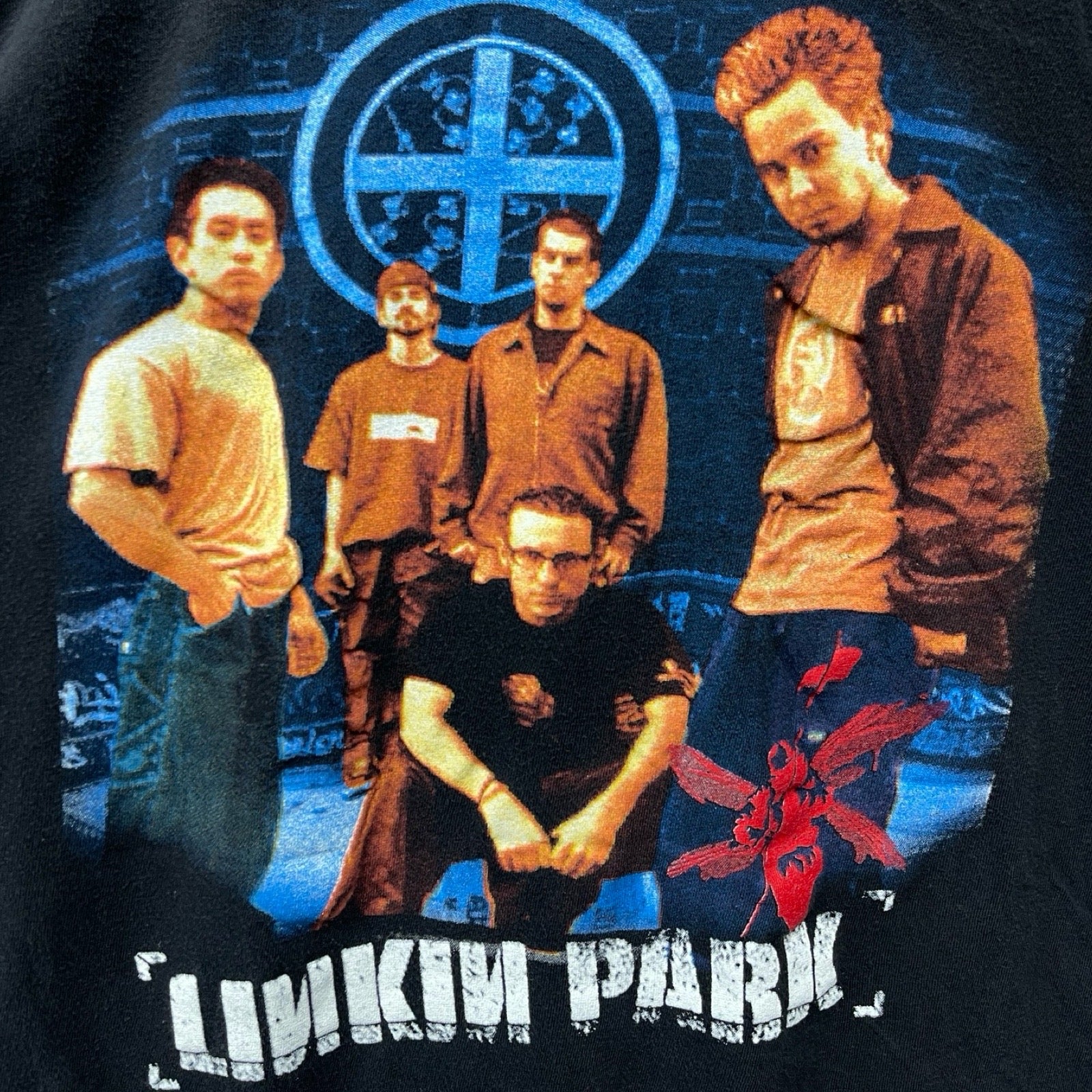 Vintage 90's Linkin Park Photograph S/S Tee Size L