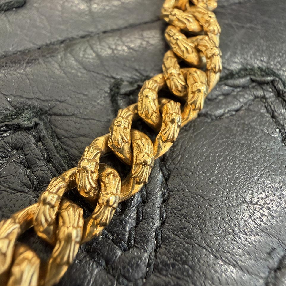 CHROME HEARTS 22K Extra Mini Fancy Chain Bracelet クロムハーツ 22K エクストラ ミニファンシー チェーン ブレスレット