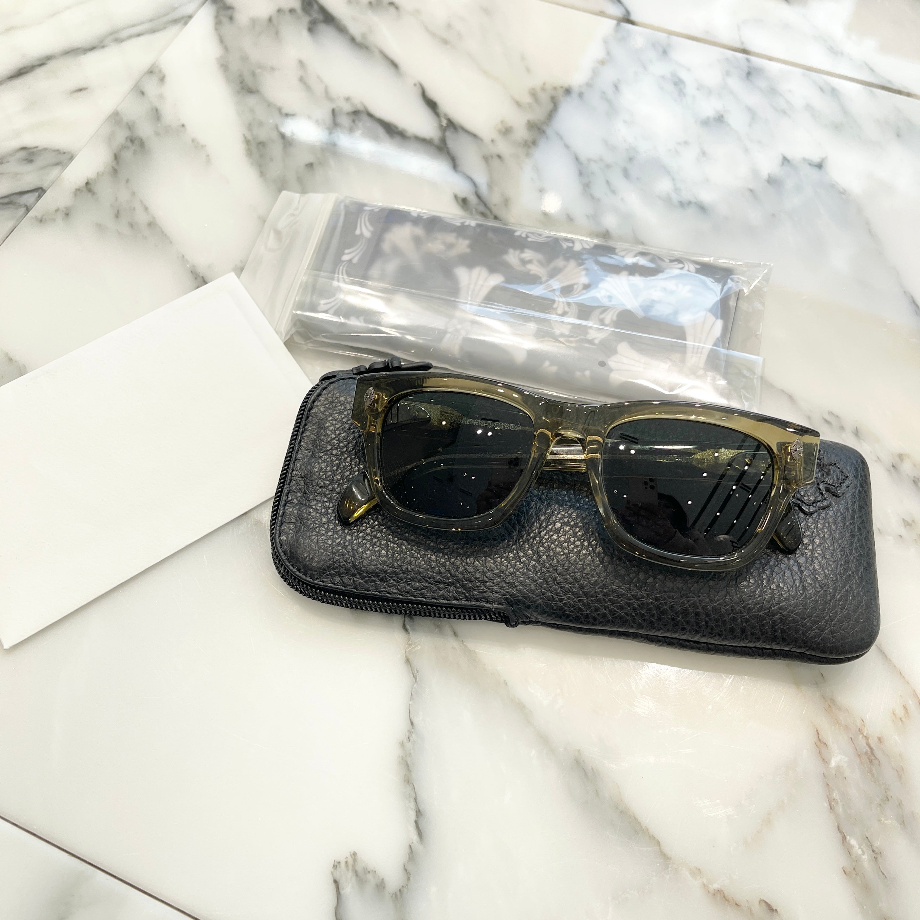 CHROME HEARTS DICK FITZENER Sunglasses Size 51口20-147 クロムハーツ ディック・フィッツェン サングラスサイズ51口20-147