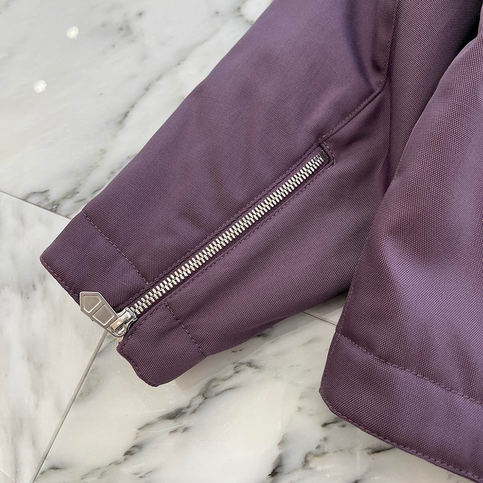 HERMES 2024AW A Capuche Relief Bridon Zip Up Jacket H462740HH5V Size 46 エルメス ア・カプーシュ ・ルリエフ ・ブリドン ジップアップジャケット サイズ46