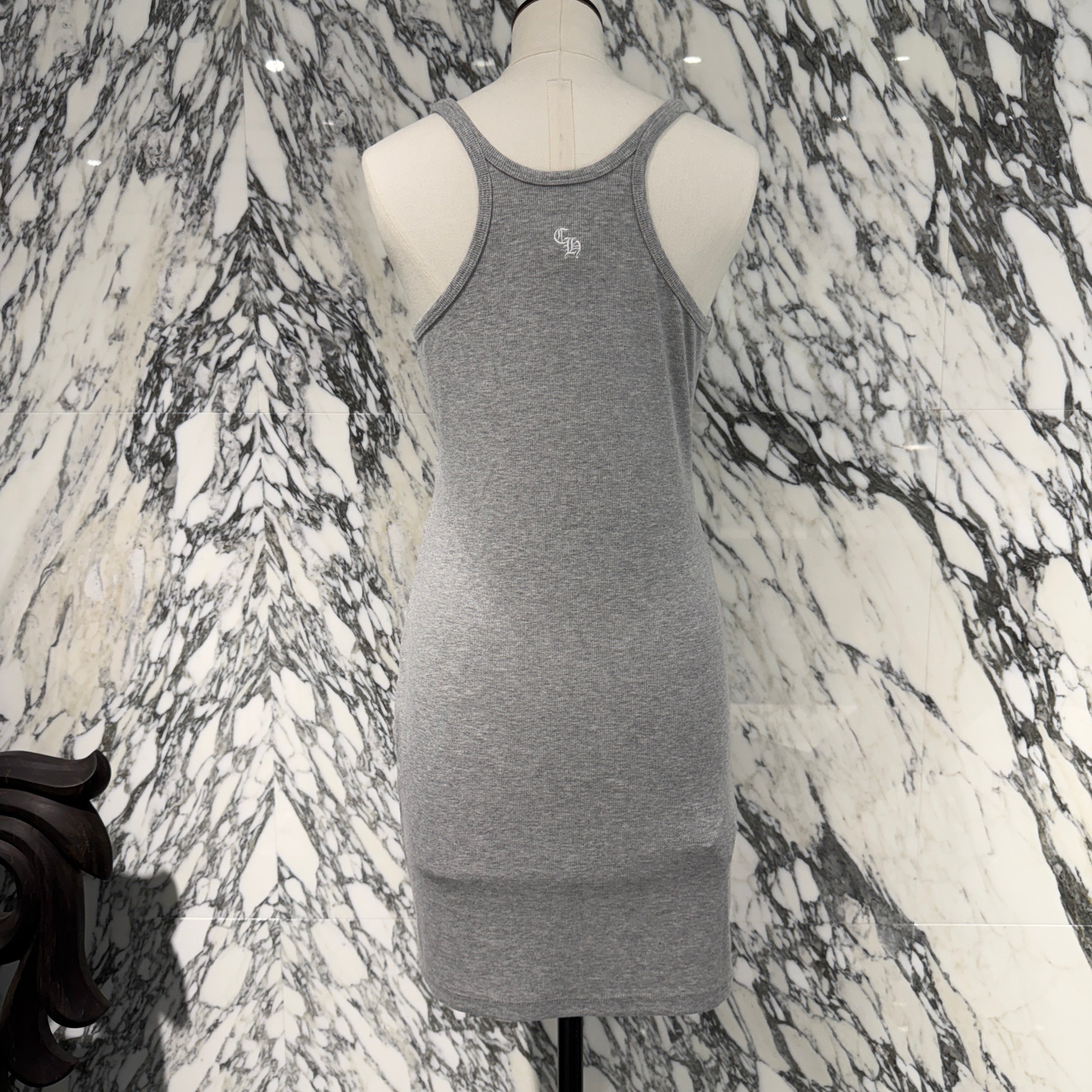 CHROME HEARTS Y NOT CH Plus Logo Embroidery Rayon Camisole Size M クロムハーツ ワイノット CHプラス ロゴ刺繍 レーヨン キャミソール サイズM