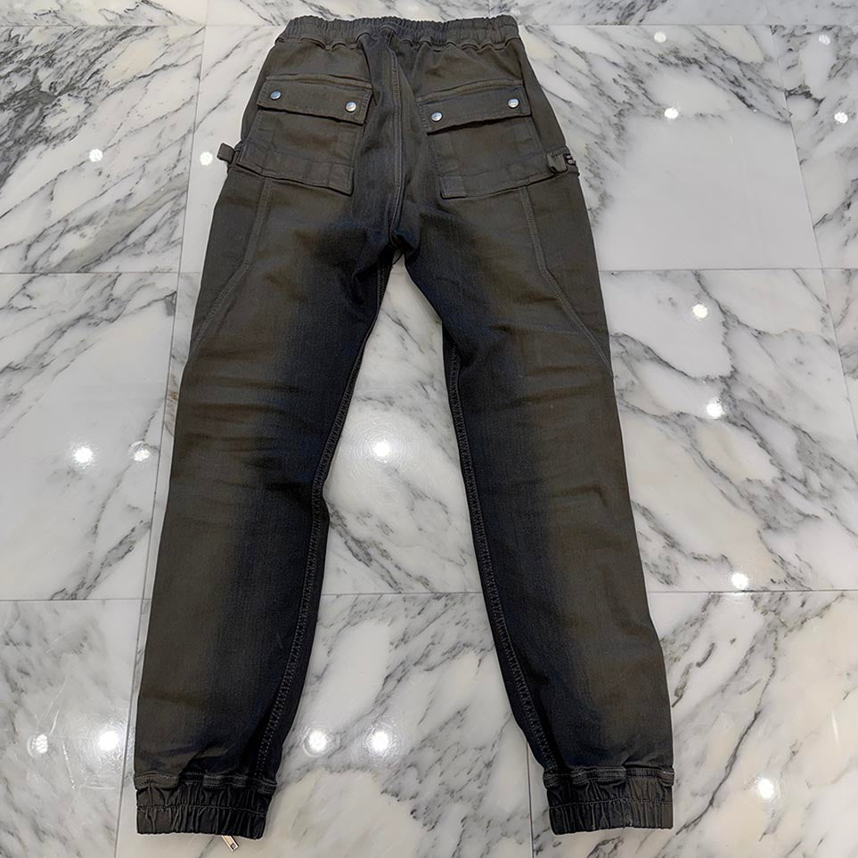 Rick Owens 2025AW Bauhaus Cargo Denim Pants RU02E1377-SDKDEG Size 48 リックオウエンス バウハウス カーゴデニムパンツ サイズ48