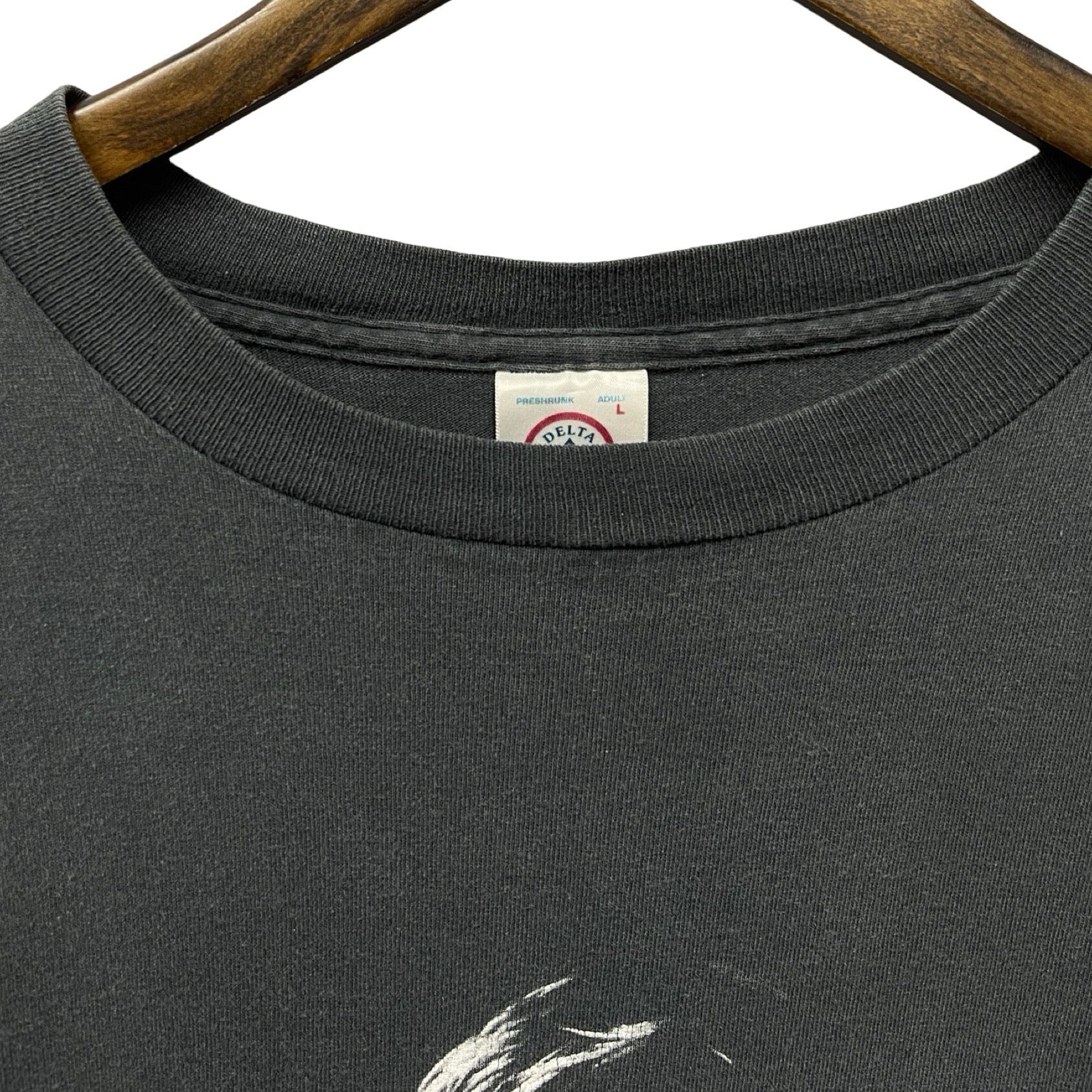 Vintage 90's Nirvana Kurt Cobain Guitar Portrait S/S Tee Size L