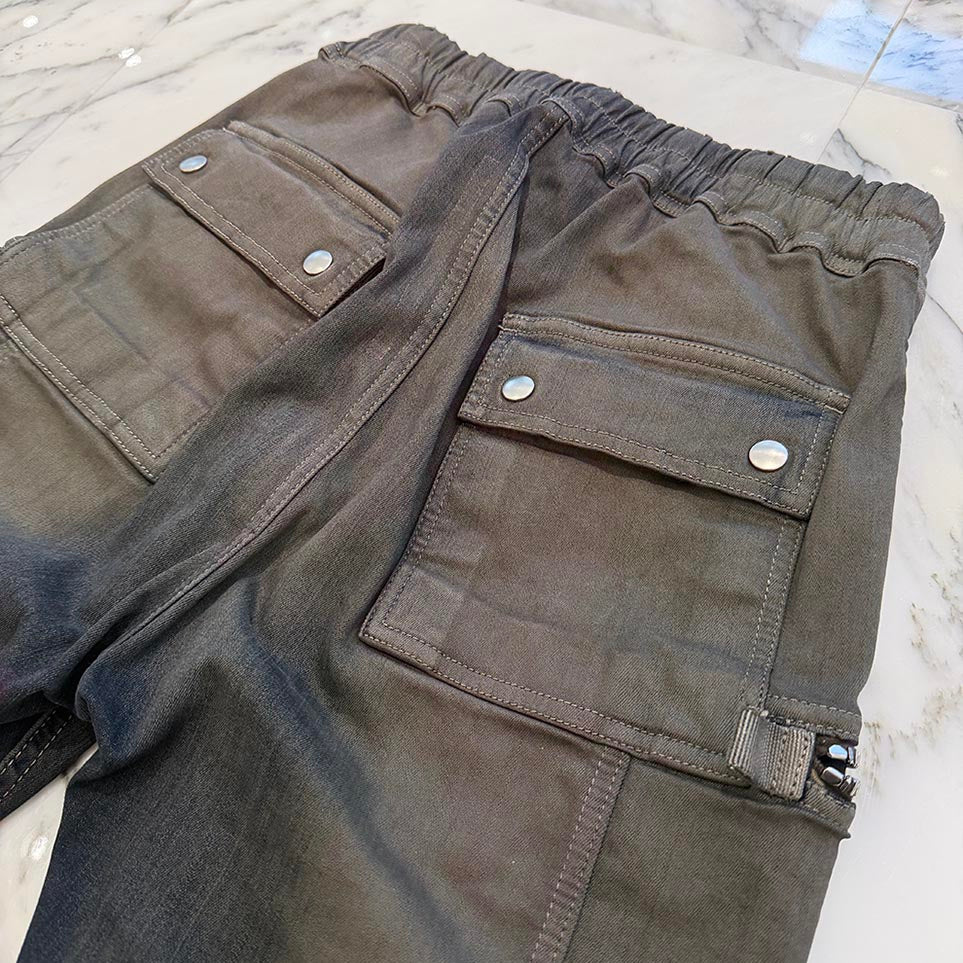 Rick Owens 2025AW Bauhaus Cargo Denim Pants RU02E1377-SDKDEG Size 48 リックオウエンス バウハウス カーゴデニムパンツ サイズ48