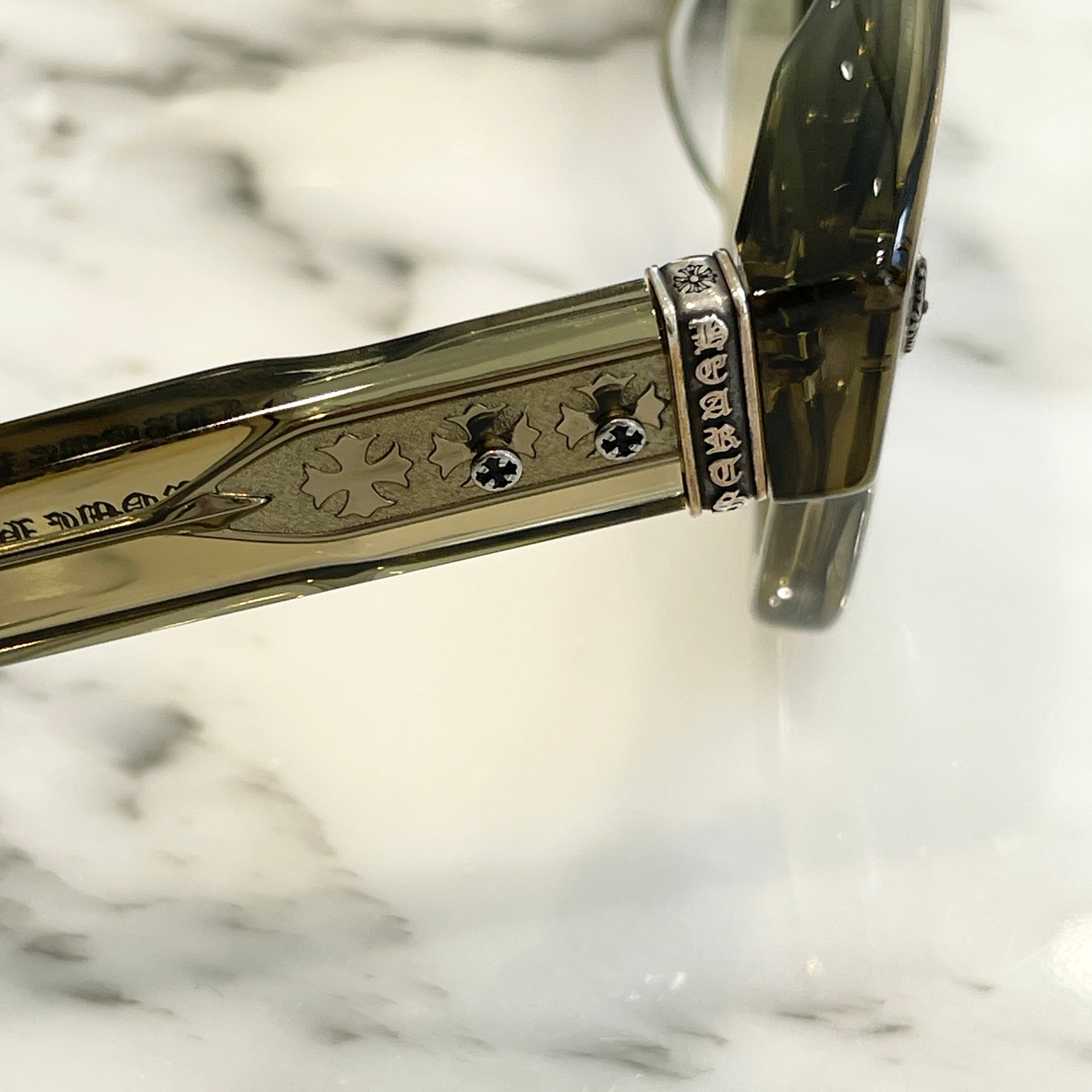 CHROME HEARTS DICK FITZENER Sunglasses Size 51口20-147 クロムハーツ ディック・フィッツェン サングラスサイズ51口20-147