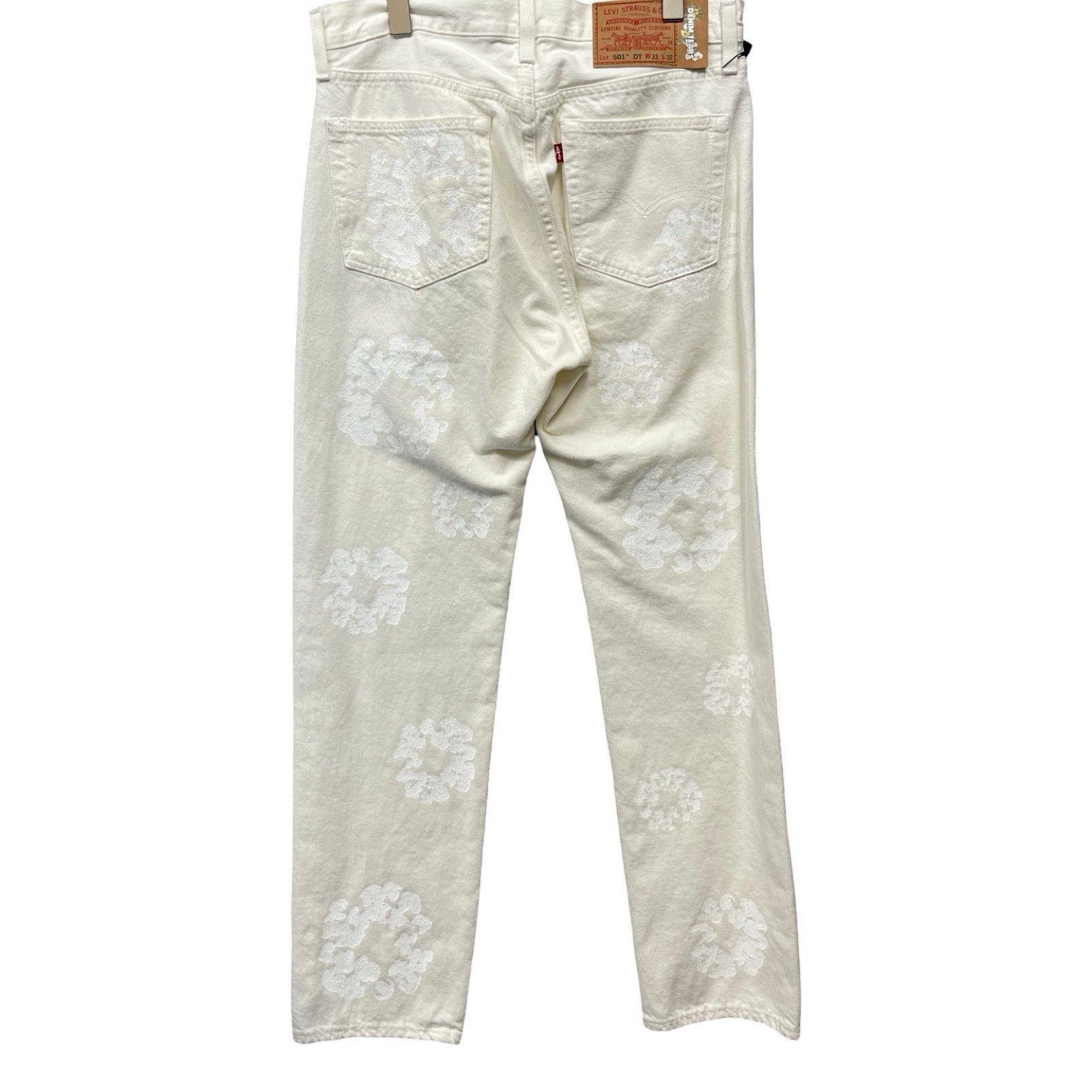 Denim Tears × Levi's Cotton Wreath Jeans CA00342 WPL423 Size W33 L32