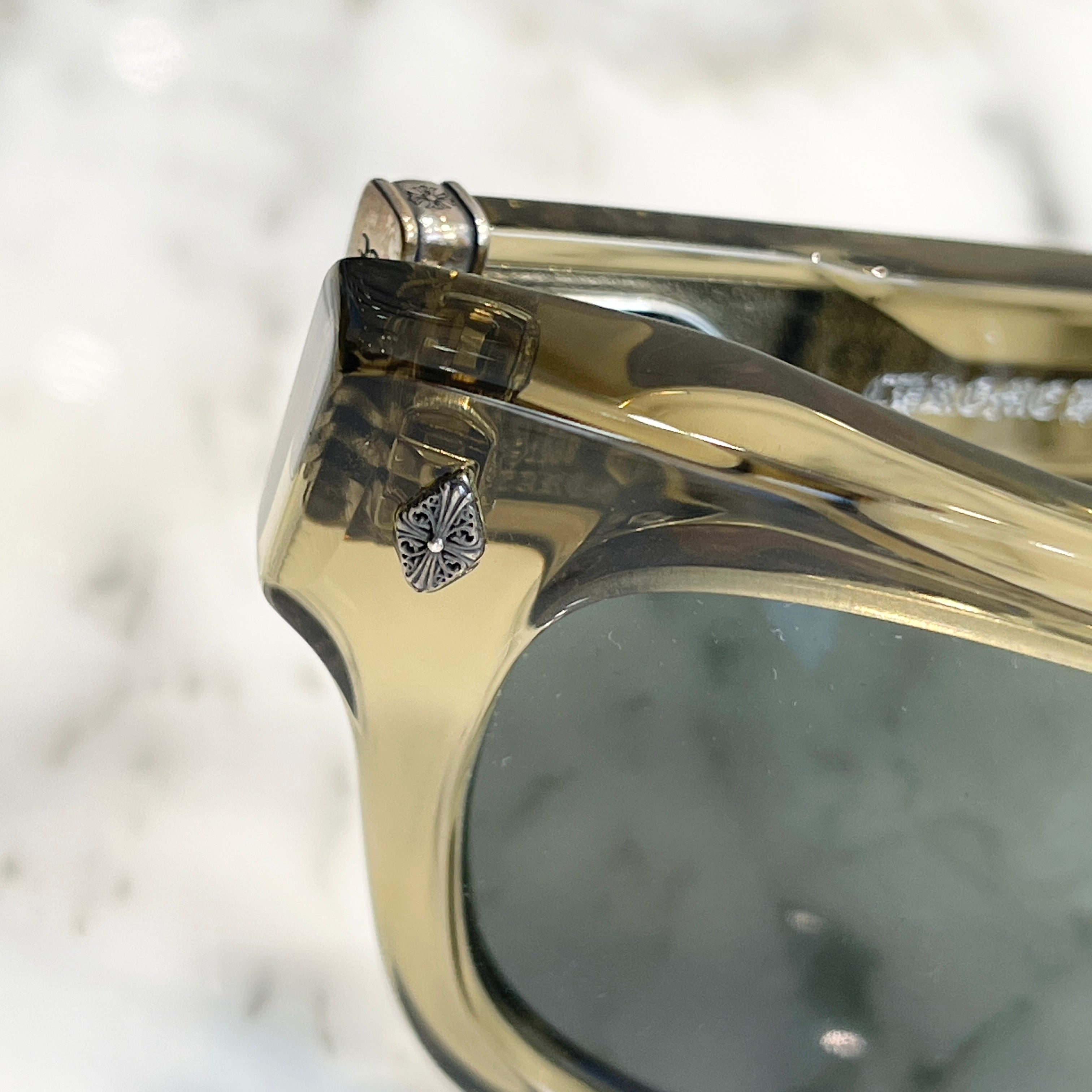 CHROME HEARTS DICK FITZENER Sunglasses Size 51口20-147 クロム