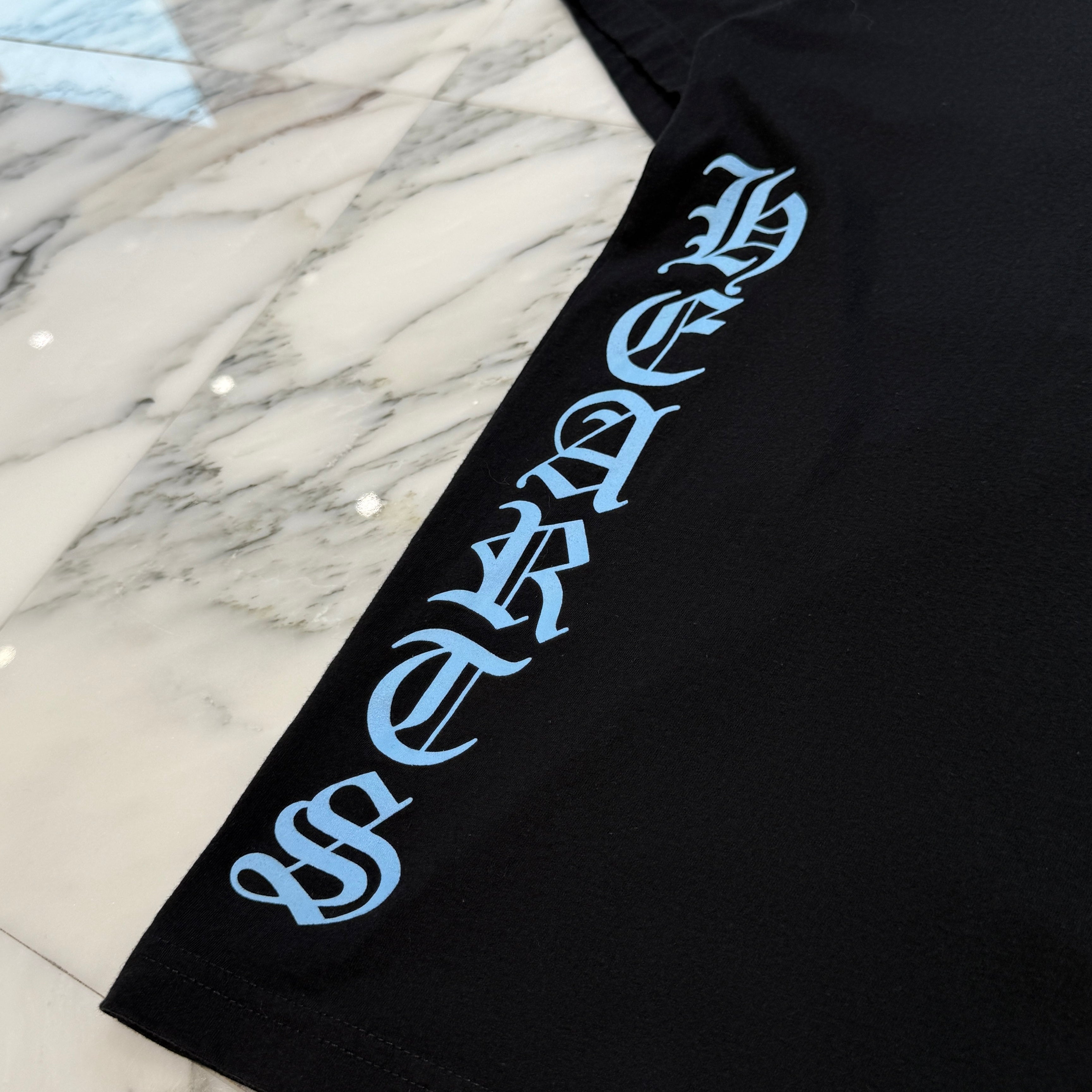 CHROME HEARTS Side Logo Neck Logo Print Tee Size M クロムハーツ サイドロゴ ネックロゴプリント Tシャツ サイズM