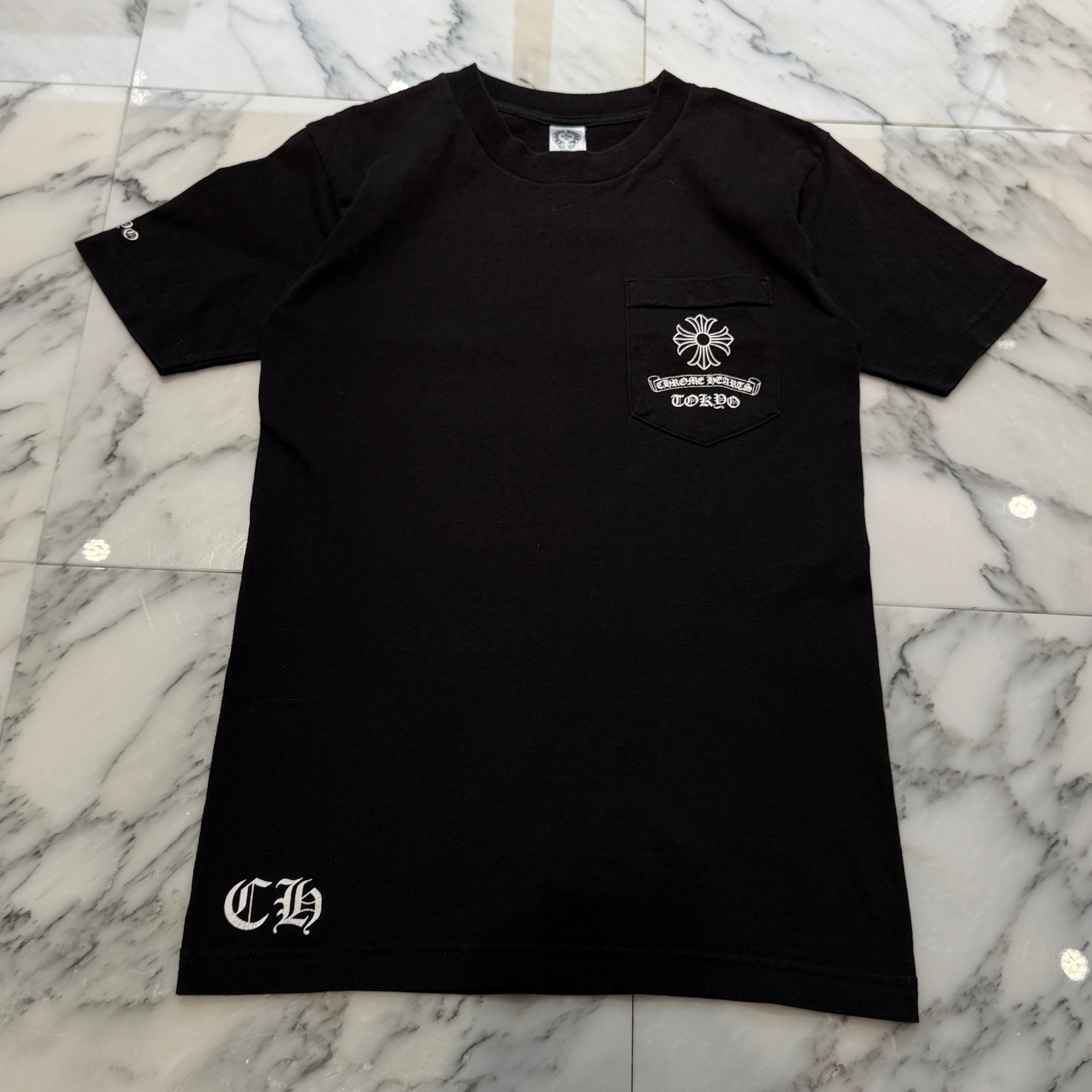 CHROME HEARTS TOKYO Limited Back CH Plus Print Tee Size S クロムハーツ 東京限定 バック CHプラス プリント Tシャツ サイズS