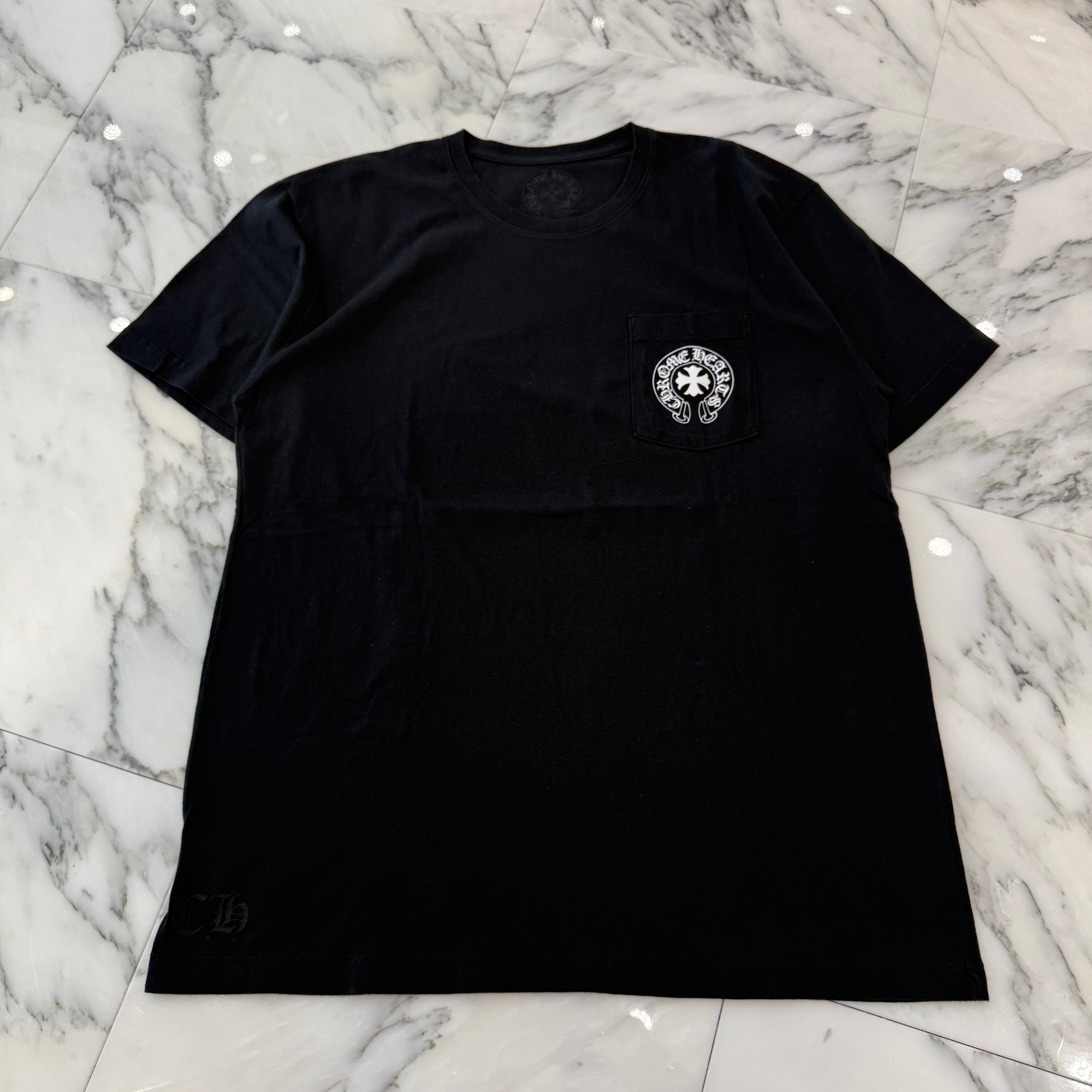 CHROME HEARTS Made In Hollywood Vertical Logo Tee Size XL クロムハーツ メイドインハリウッド ヴァーティカルロゴ Tシャツ サイズXL