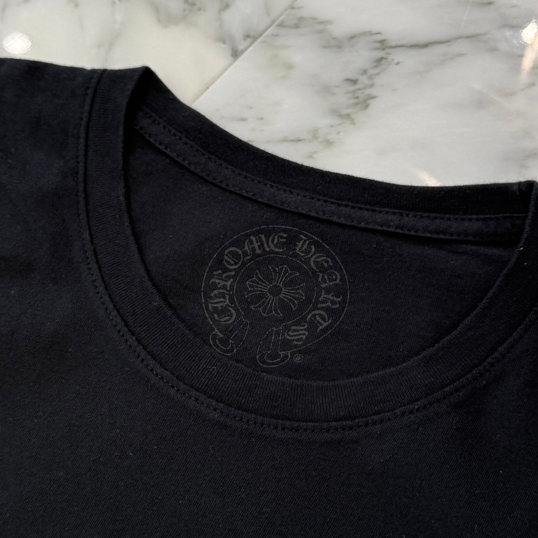 CHROME HEARTS Made In Hollywood Vertical Logo Tee Size XL クロムハーツ メイドインハリウッド ヴァーティカルロゴ Tシャツ サイズXL