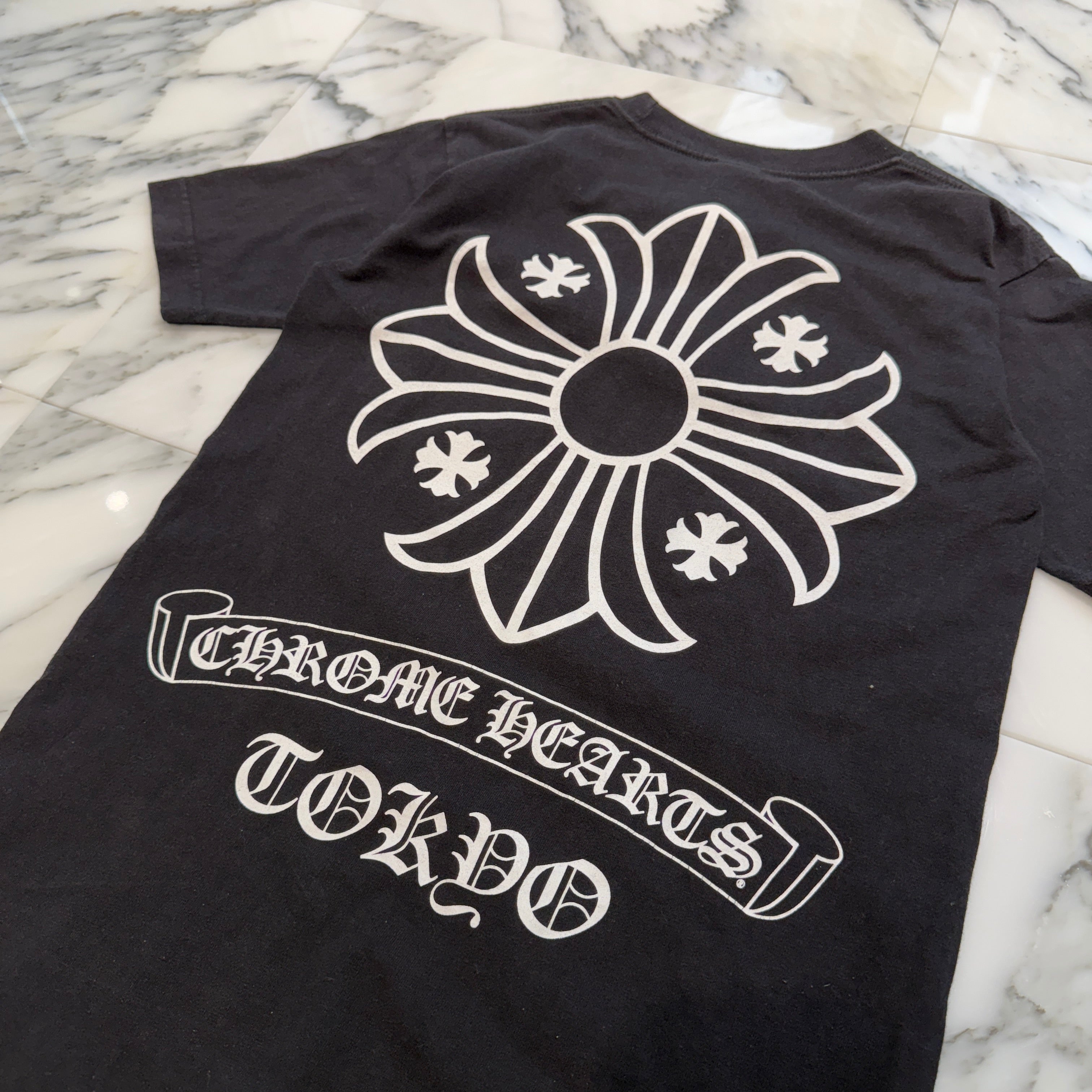 CHROME HEARTS TOKYO Limited Back CH Plus Print Tee Size S クロムハーツ 東京限定 バック CHプラス プリント Tシャツ サイズS