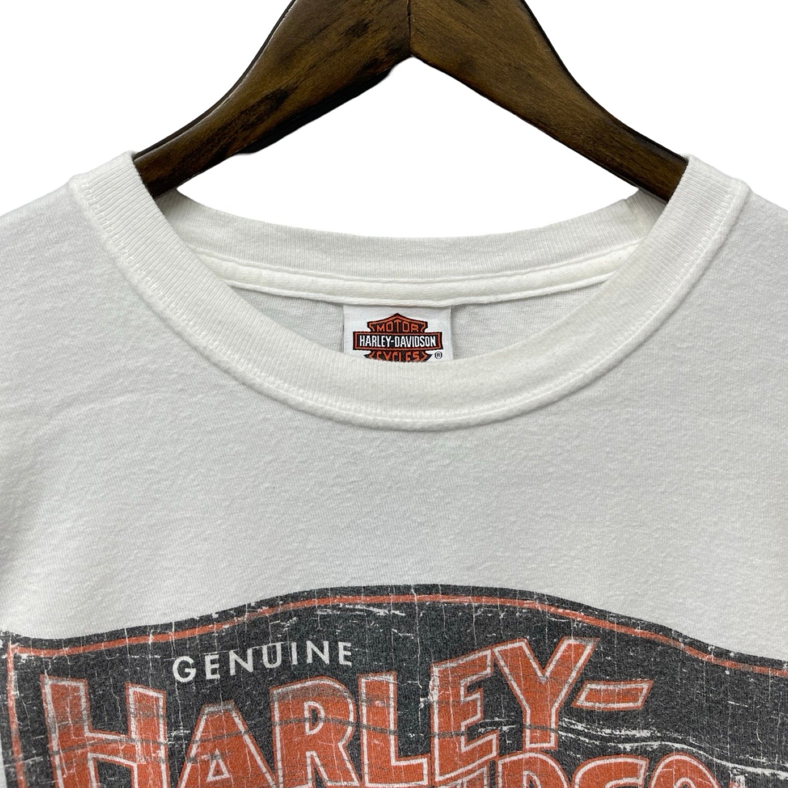 Vintage 00's Harley-Davidson "GENUINE OIL & Doc's" 2014-2015 L/S Tee Size L
