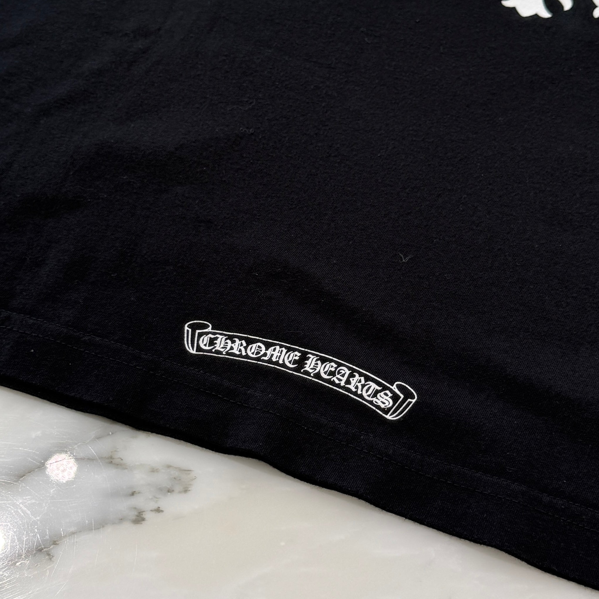 CHROME HEARTS Made In Hollywood Vertical Logo Tee Size XL クロムハーツ メイドインハリウッド ヴァーティカルロゴ Tシャツ サイズXL