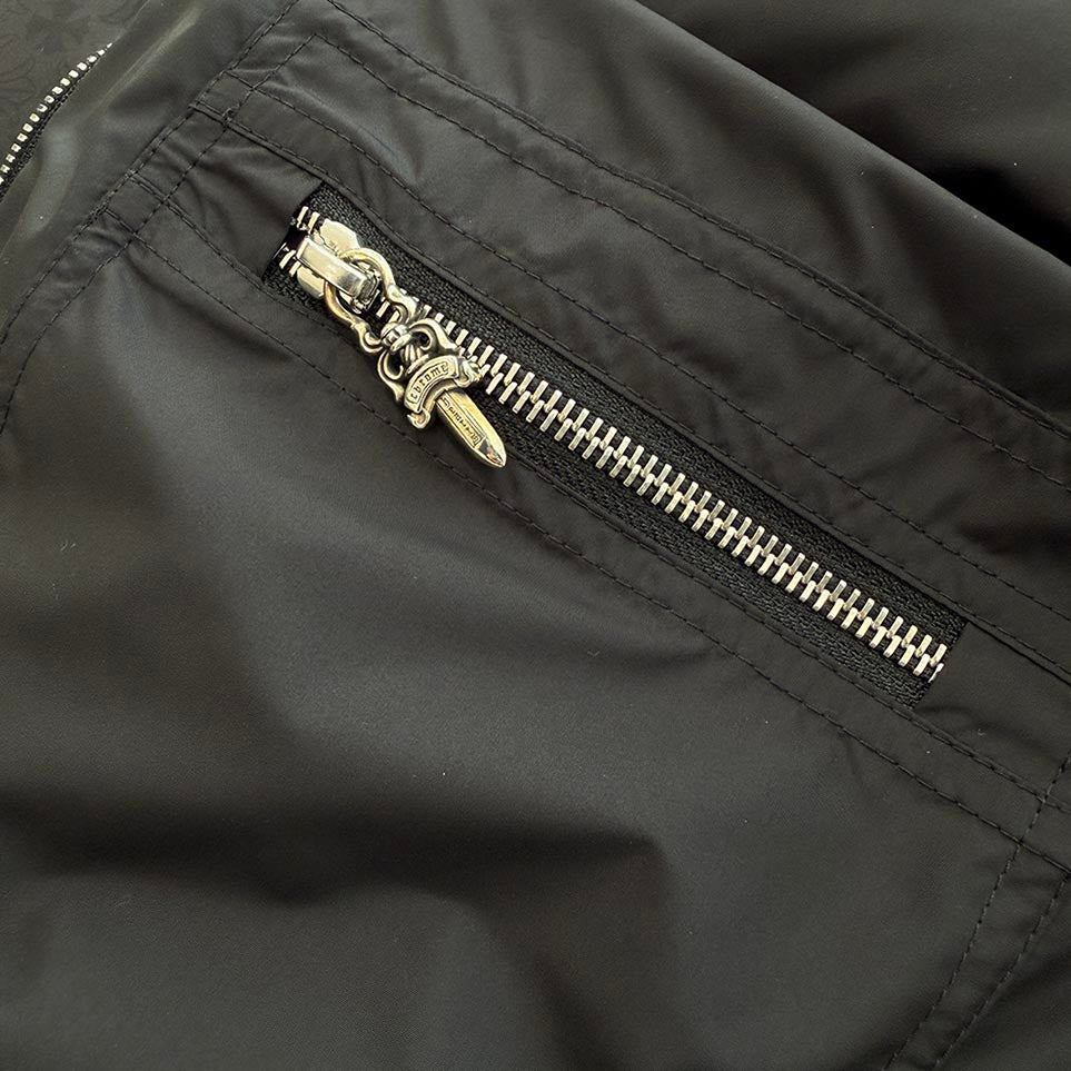 CHROME HEARTS CH Plus Ladies Stiff Down Jacket Size L クロムハーツ CHプラス レディース スティッフ ダウンジャケット サイズL