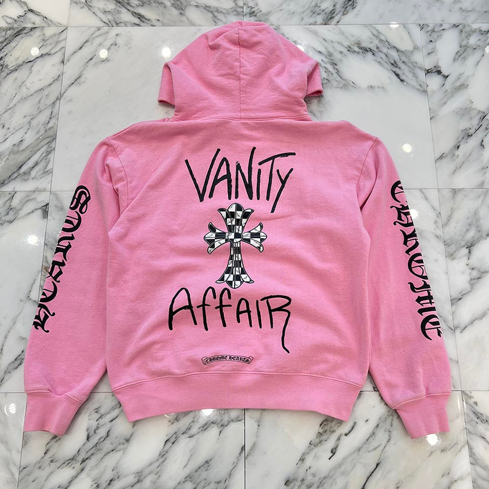 CHROME HEARTS × MATTY BOY Vanity Affair Pullover Hoodie Size CHROME HEARTS × MATTY BOY Vanity Affair Pullover Hoodie Size