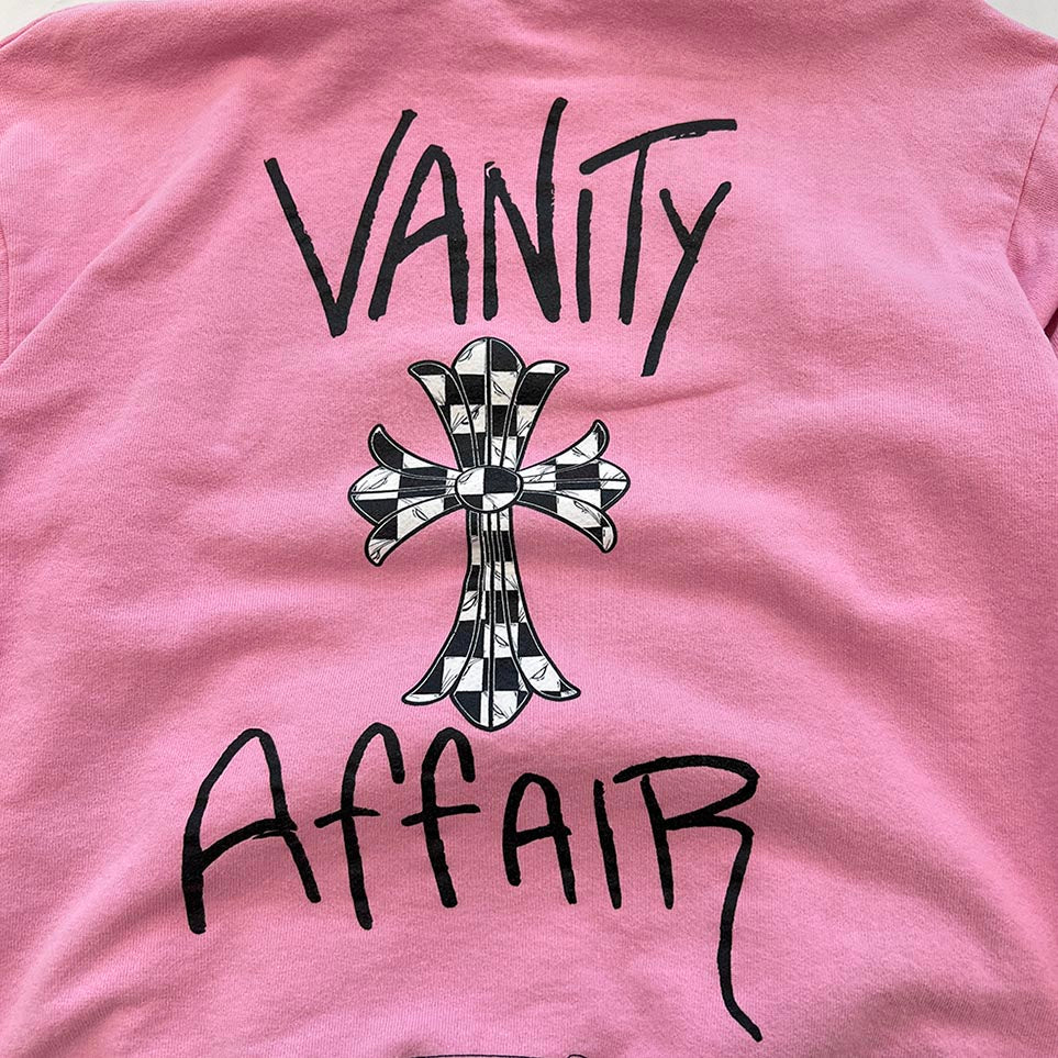 CHROME HEARTS × MATTY BOY Vanity Affair Pullover Hoodie Size M クロムハーツ × マッティボーイ バニティ・アフェア プルオーバーフーディー サイズM