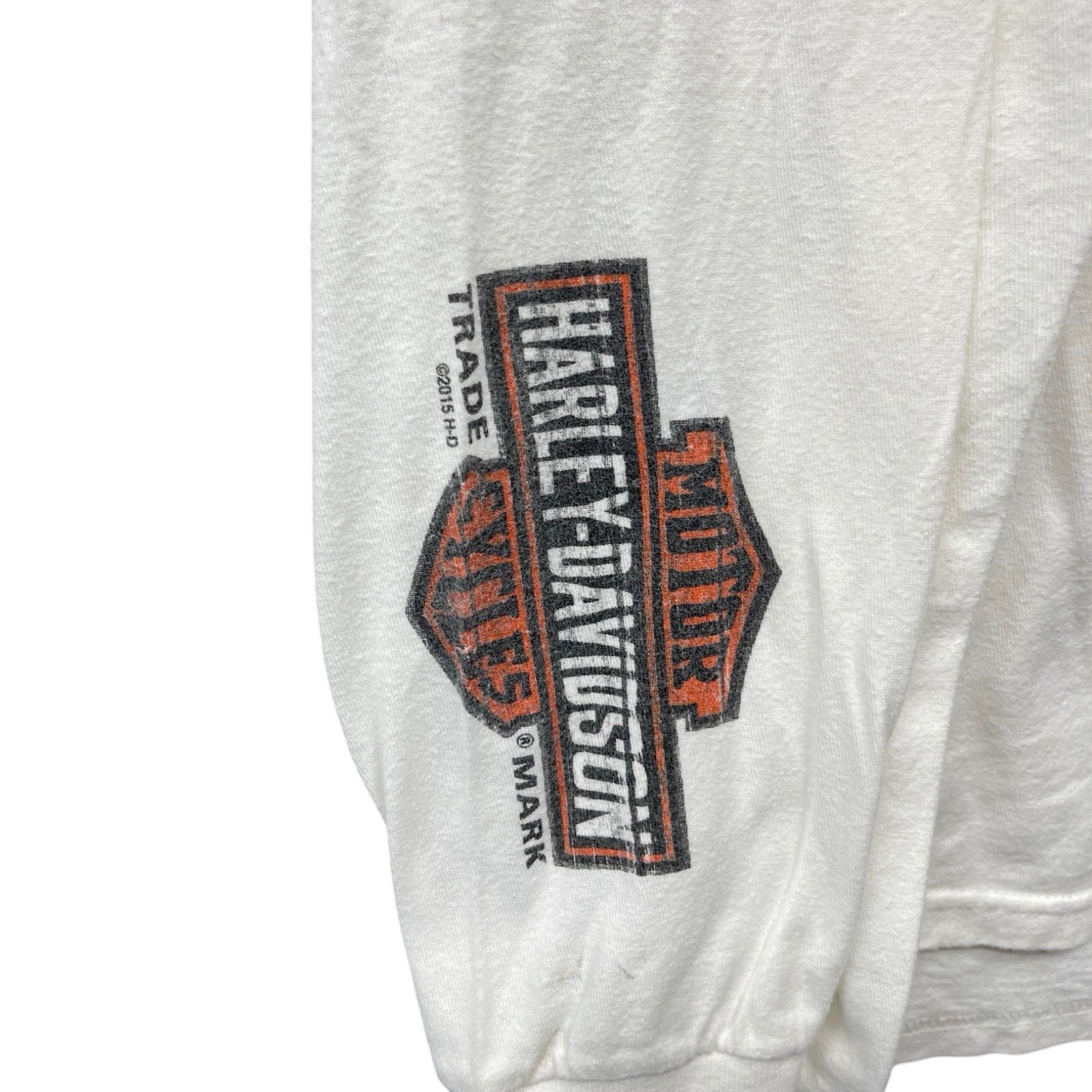 Vintage 00's Harley-Davidson "GENUINE OIL & Doc's" 2014-2015 L/S Tee Size L