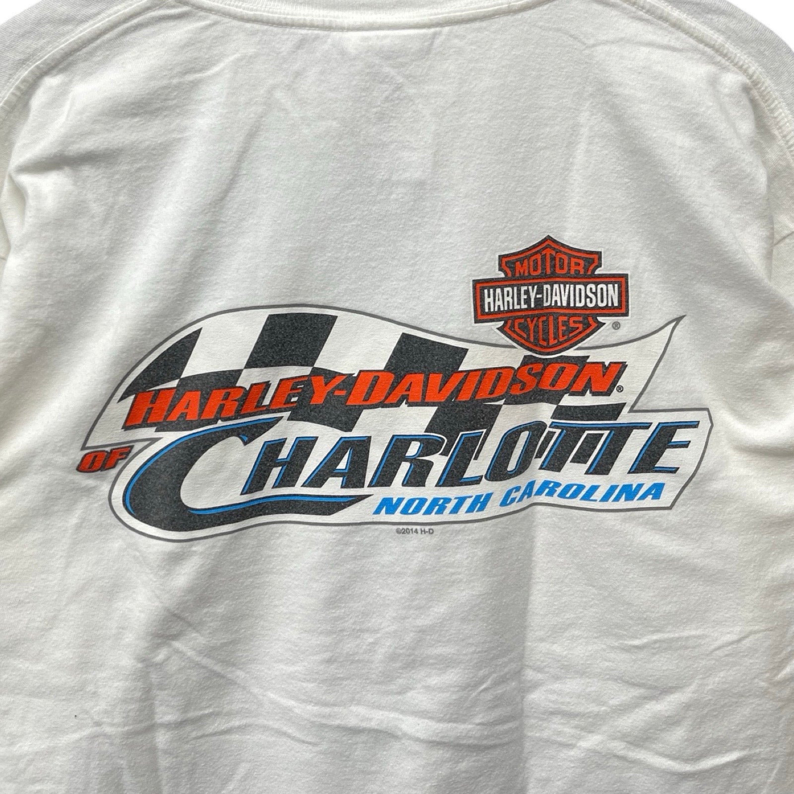 Vintage 00's Harley-Davidson "GENUINE OIL & Doc's" 2014-2015 L/S Tee Size L