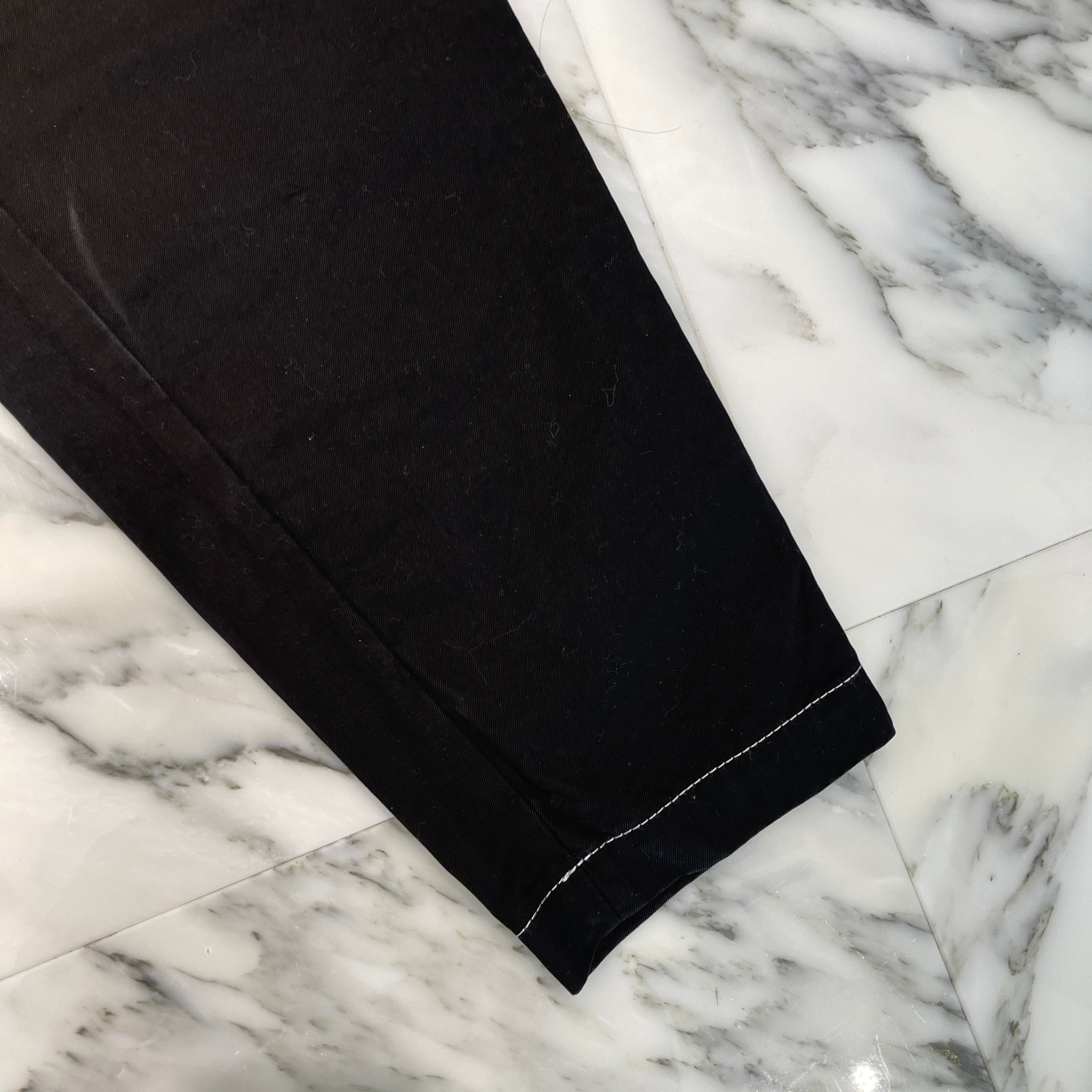 COMME des GARCONS Barrel Leg Cotton Pants WA72515 Size XS コムデギャルソン バレルレッグ コットンパンツ サイズXS