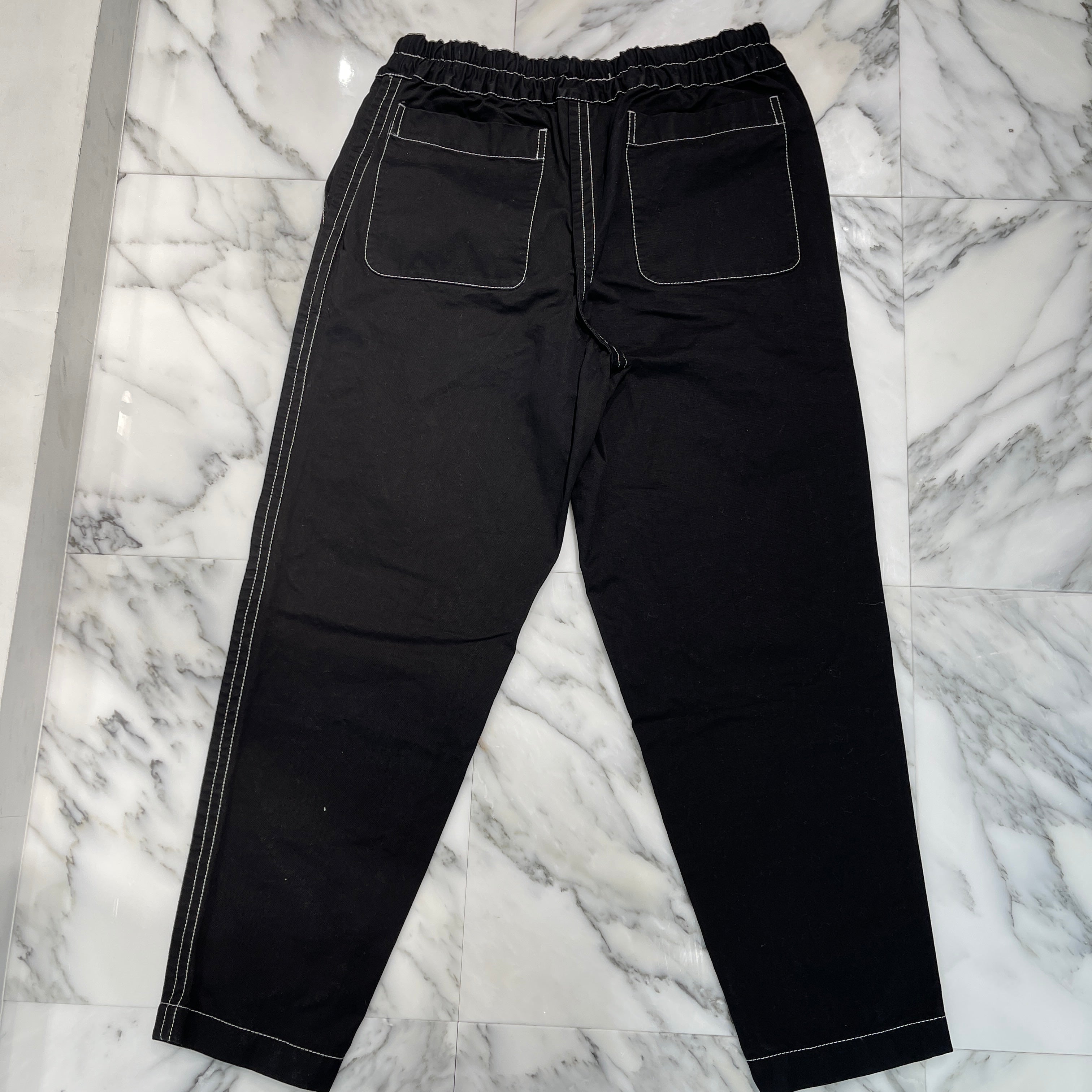 COMME des GARCONS Barrel Leg Cotton Pants WA72515 Size XS コムデギャルソン バレルレッグ コットンパンツ サイズXS