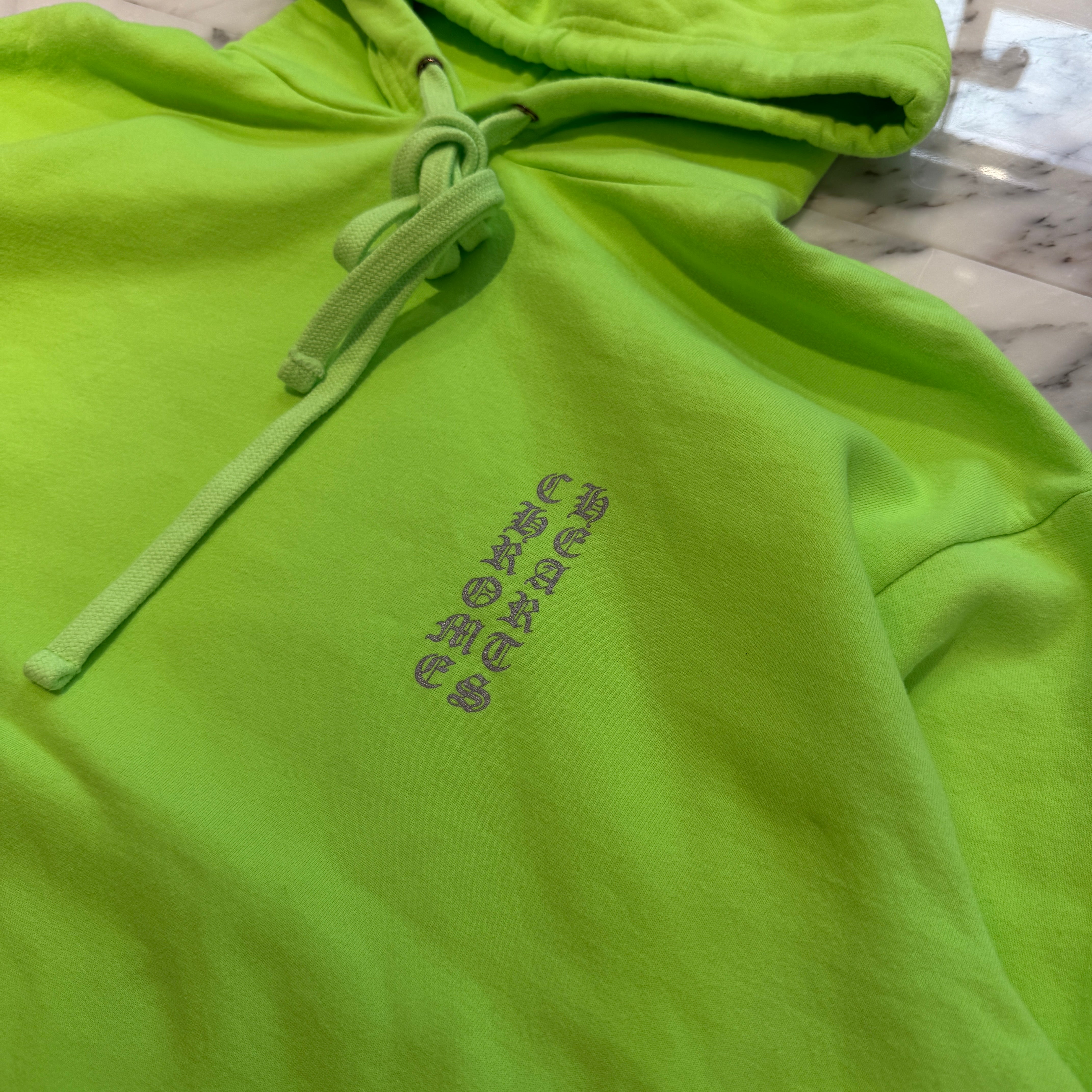 CHROME HEARTS Miami Limited Vertical Logo Pullover Hoodie Size XL クロムハーツ マイアミ限定 ヴァーティカルロゴ プルオーバーフーディ サイズXL